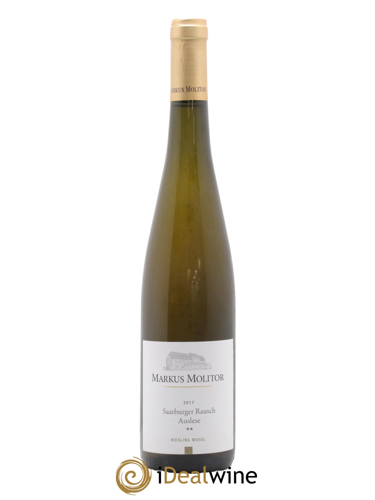 Allemagne Mosel-Saar Saarburger Rausch Auslese ** Markus Molitor 2017 - Lot de 1 bouteille - 0