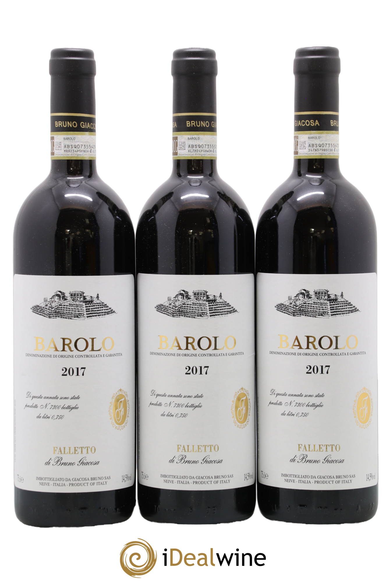 Barolo Falletto di Bruno Giacosa 2017 - Lotto di 6 bottiglie - 2