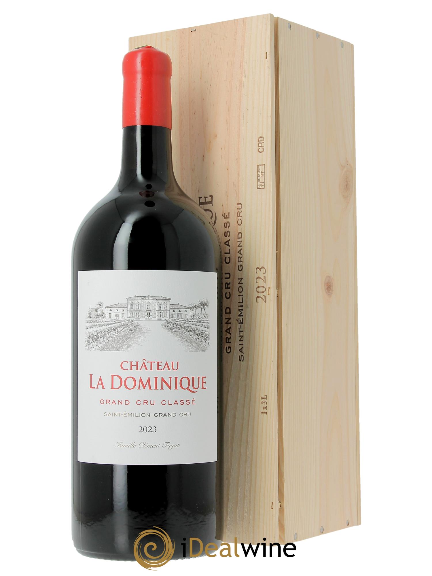 Château la Dominique Grand Cru Classé  2023 - Lotto di 1 jéroboam - 0
