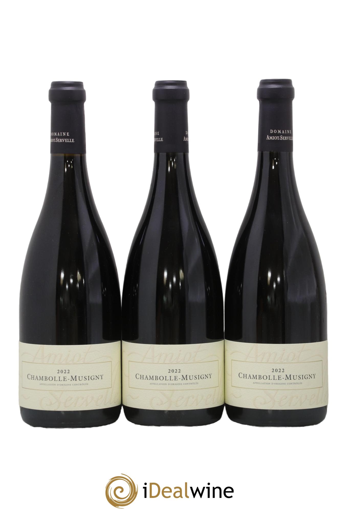 Chambolle-Musigny Amiot-Servelle 2022 - Lotto di 3 bottiglie - 0