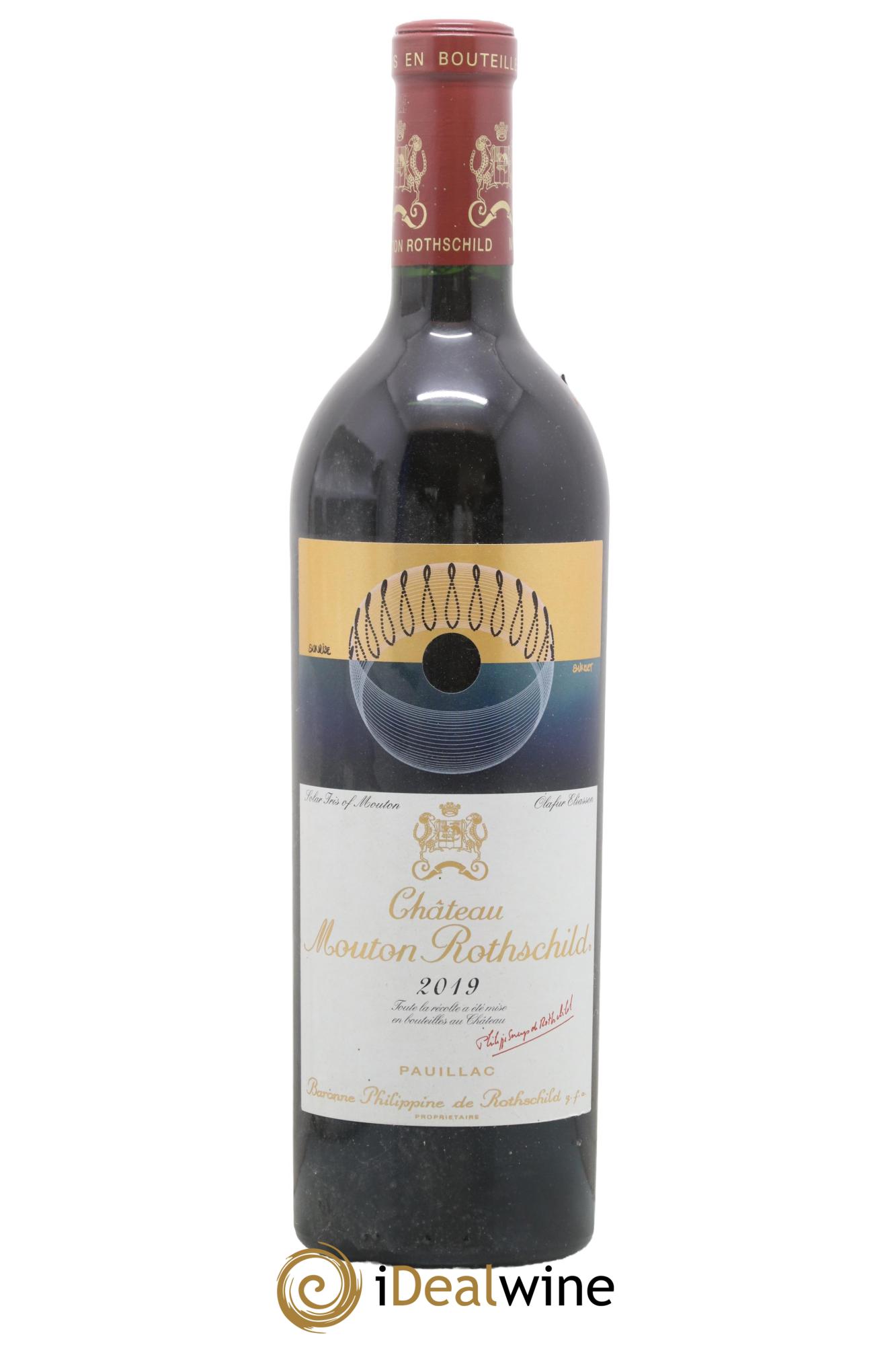 Château Mouton Rothschild 1er Grand Cru Classé 2019 - Lot de 1 bouteille - 0
