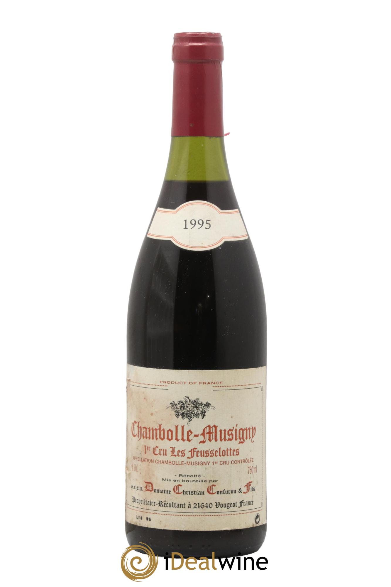 Chambolle-Musigny 1er Cru Les Feusselottes Christian Confuron 1995 - Lot of 1 bottle - 0