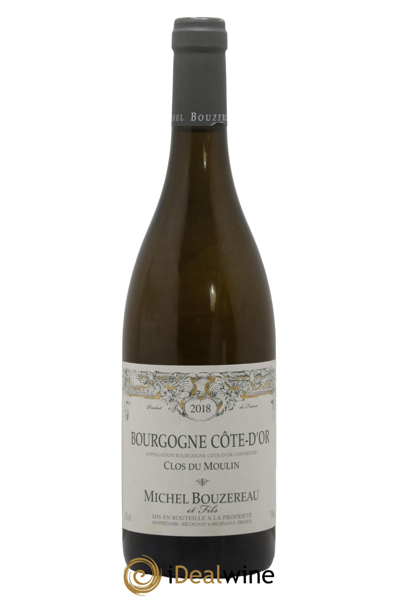 Bourgogne Côte-d'Or Clos du Moulin Michel Bouzereau et Fils (Domaine) 2018 - Lot of 1 bottle - 0