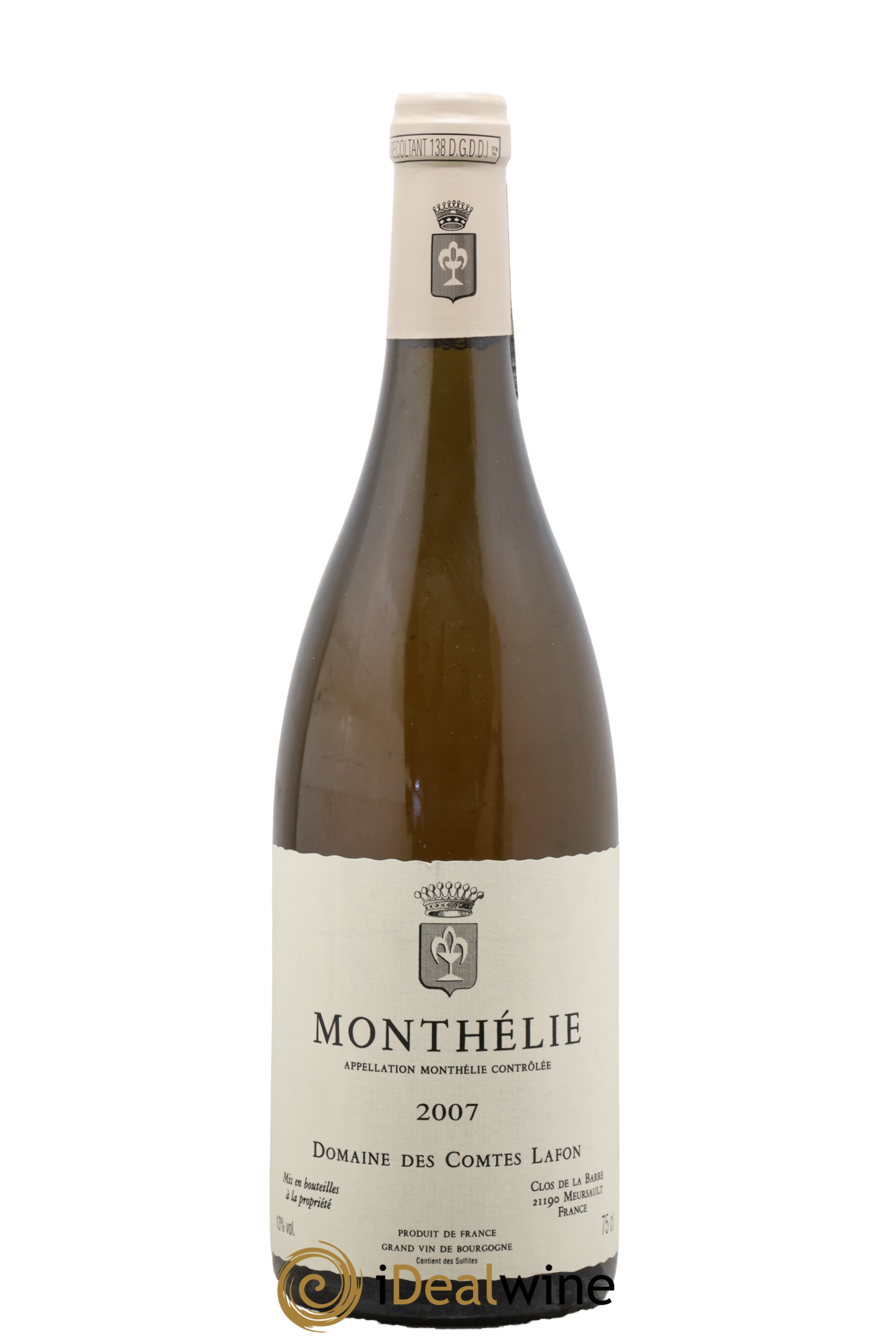 Monthélie Comtes Lafon (Domaine des) 2007 - Posten von 1 Flasche - 0