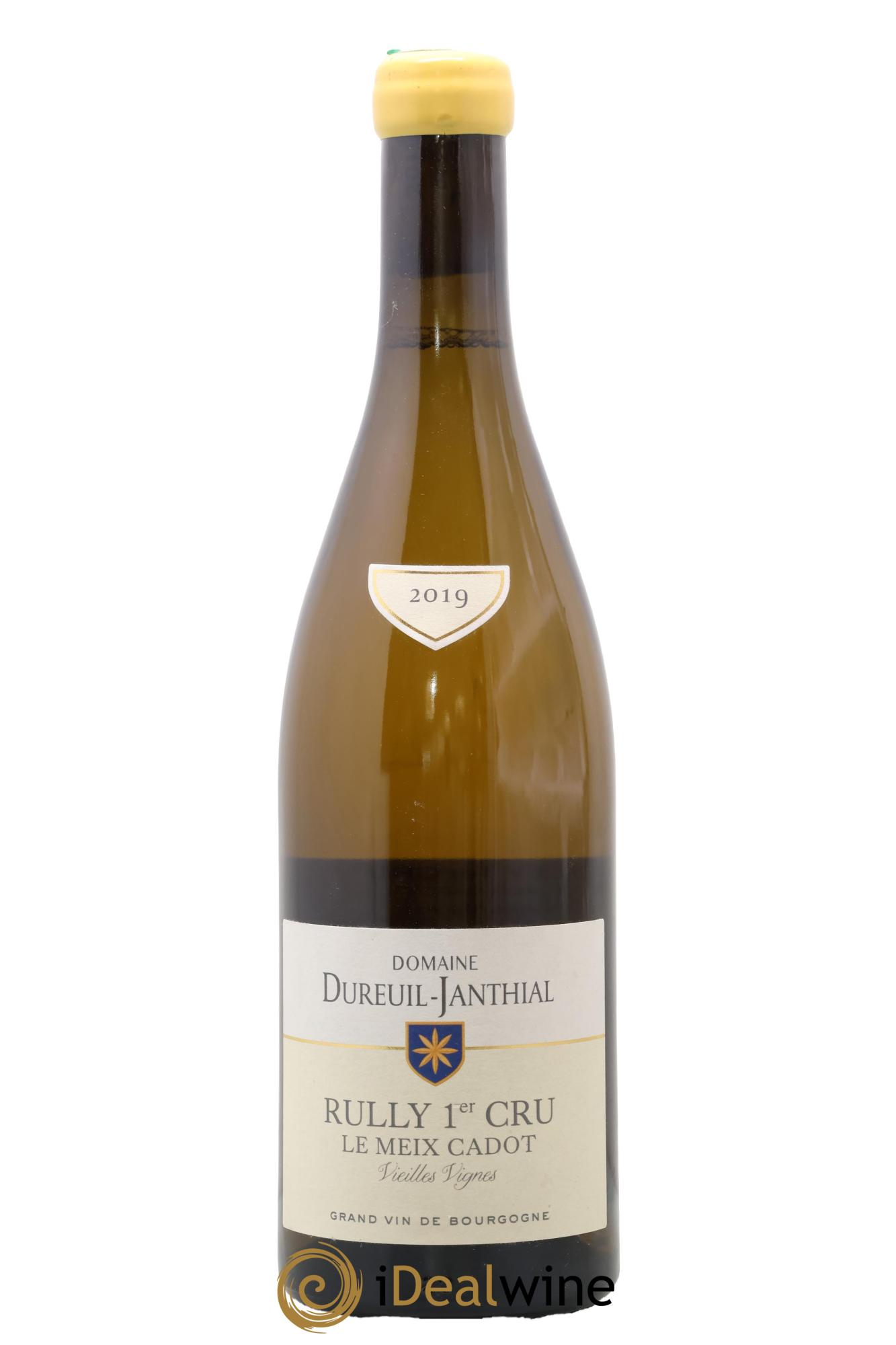 Rully 1er Cru Le Meix Cadot Vieilles Vignes Vincent Dureuil-Janthial 2019 - Lot of 1 bottle - 0