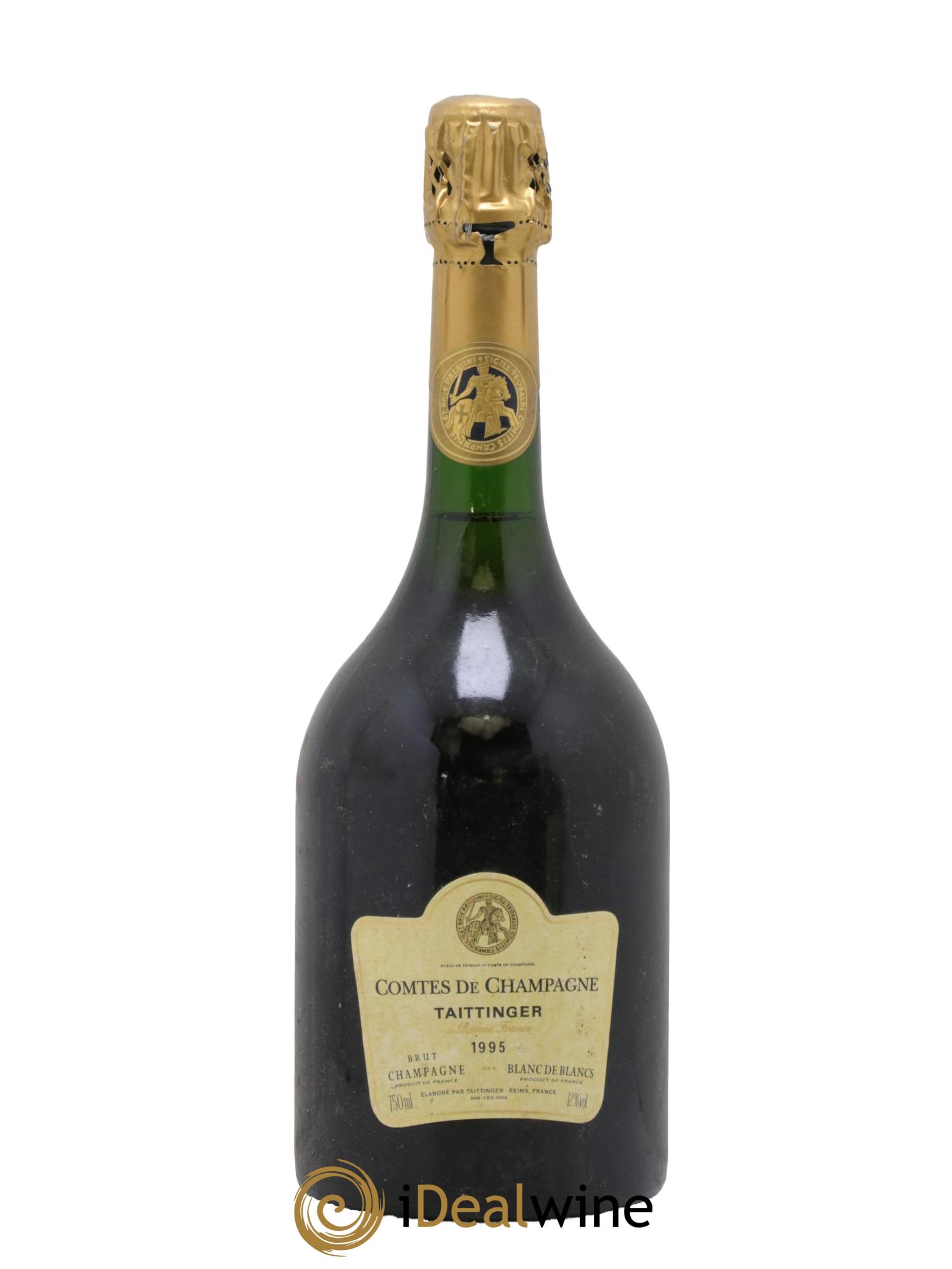 Comtes de Champagne Taittinger 1995 - Lot de 1 bouteille - 0