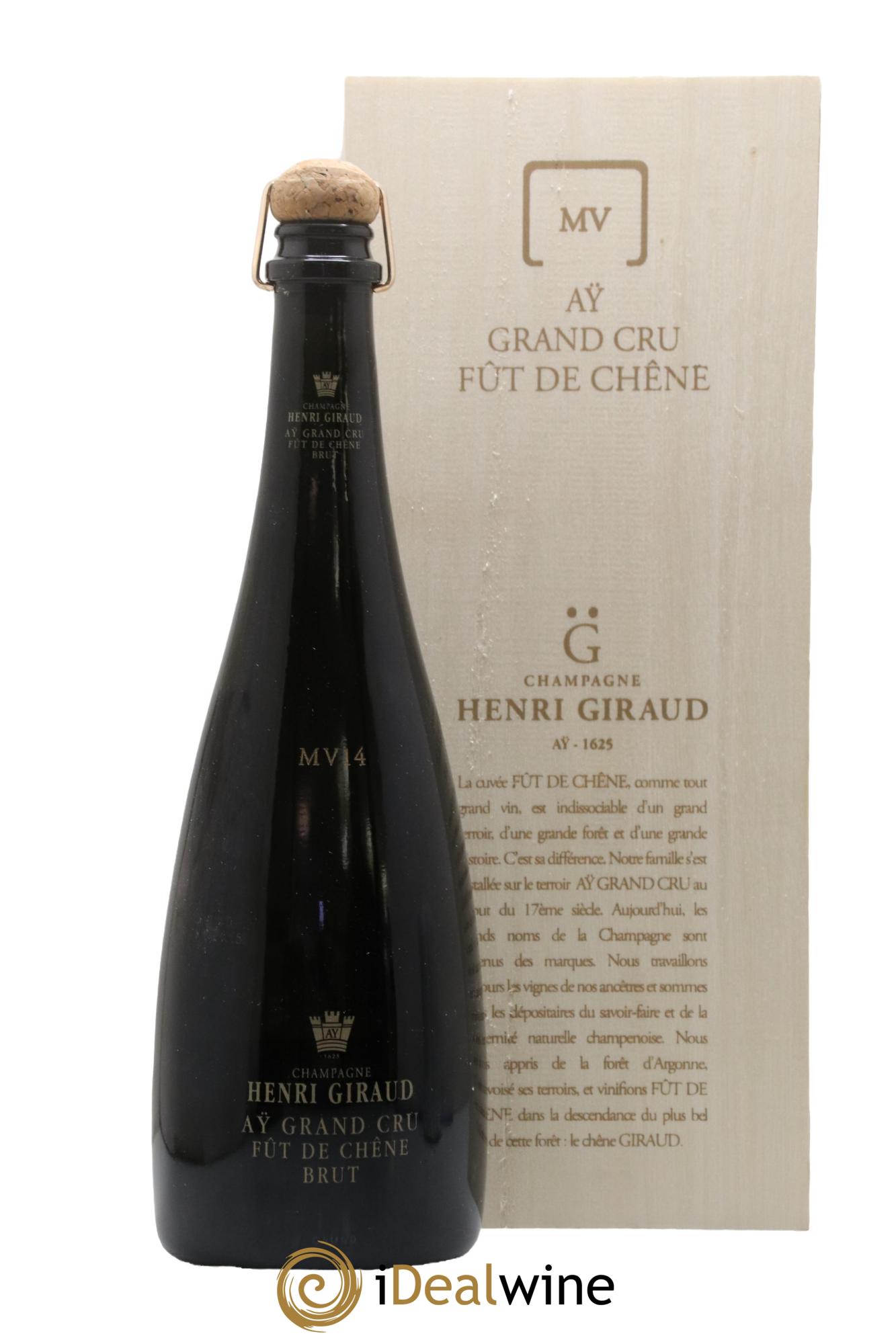 Aÿ Grand Cru Brut Fût de Chêne Henri Giraud - Posten von 1 Flasche - 0