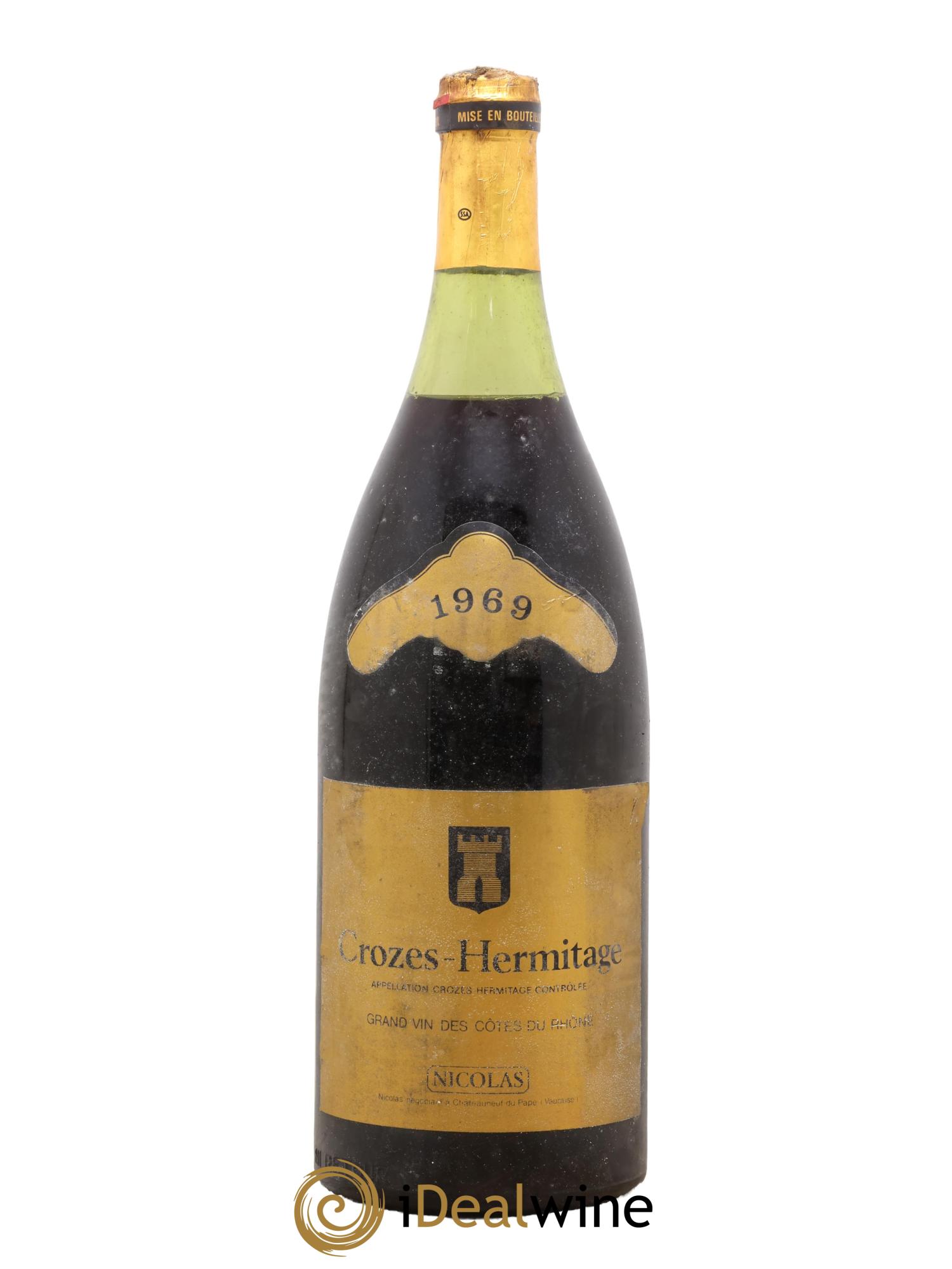 Crozes-Hermitage Nicolas 1969 - Lot de 1 magnum - 0