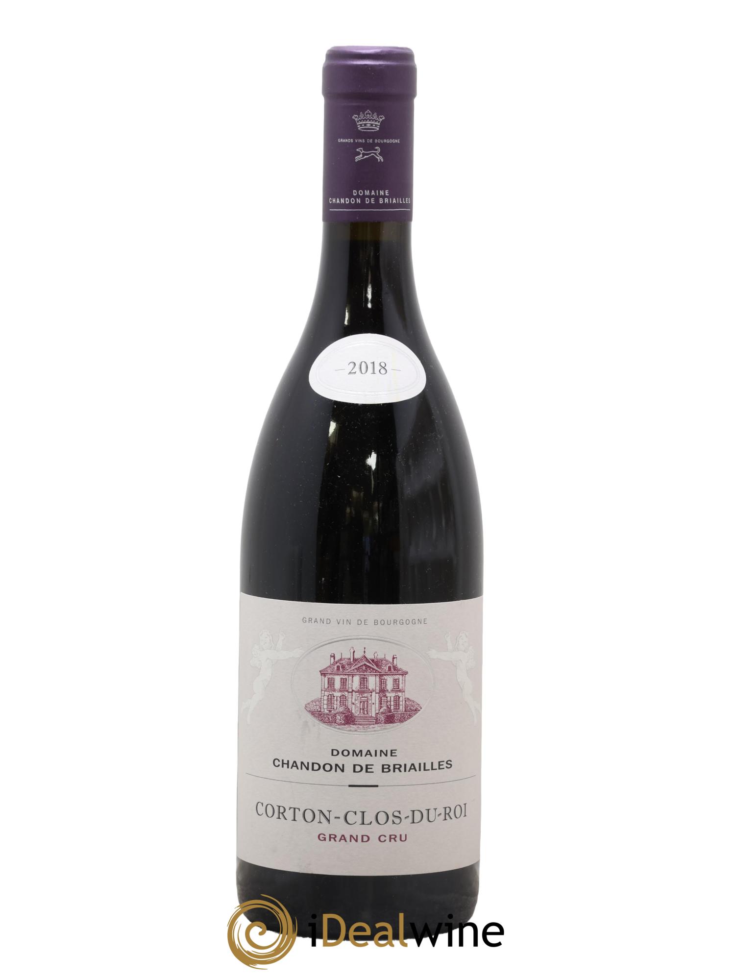 Corton Grand Cru Clos du Roi Chandon de Briailles 2018 - Lot of 1 bottle - 0