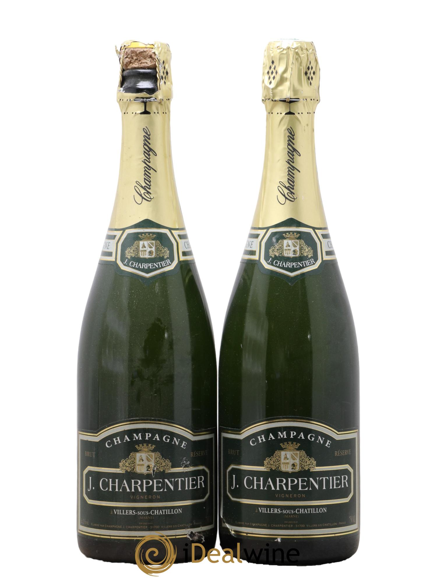 Champagne Charpentier - Lotto di 2 bottiglie - 0