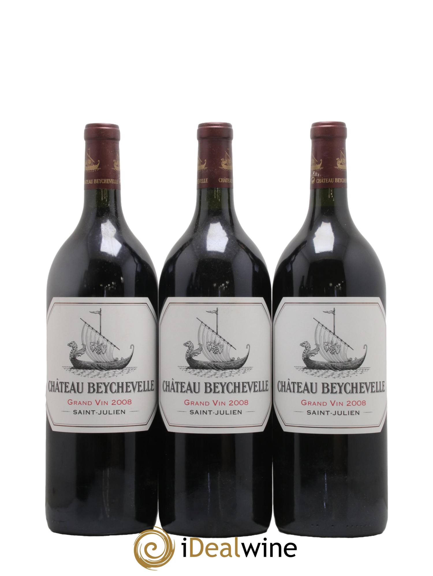 Château Beychevelle 4ème Grand Cru Classé 2008 - Lotto di 6 magnum - 3