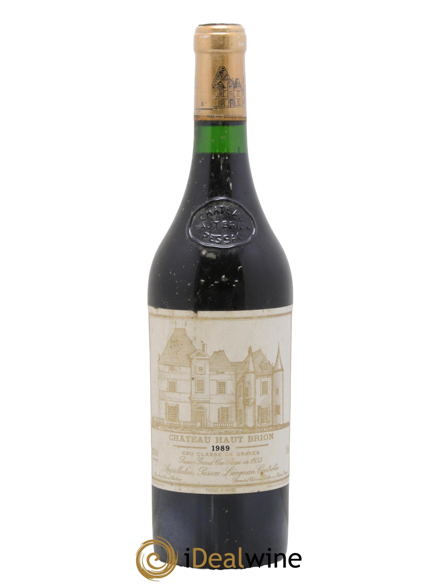 Château Haut Brion 1er Grand Cru Classé 1989 - Lot of 1 bottle - 0