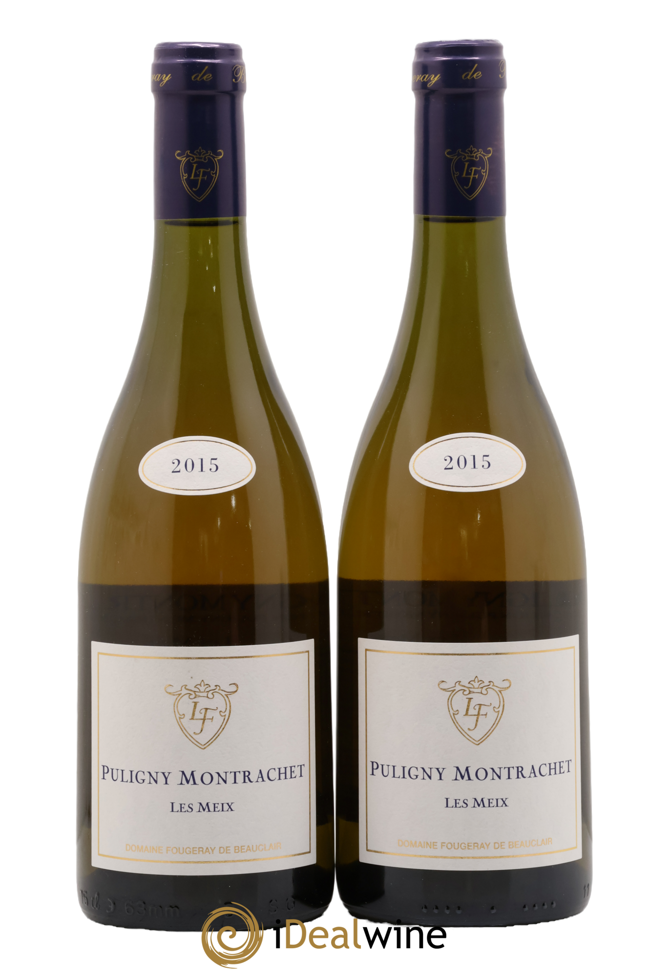 Puligny-Montrachet Les Meix Fougeray de Beauclair 2015 - Lot de 2 bouteilles - 0