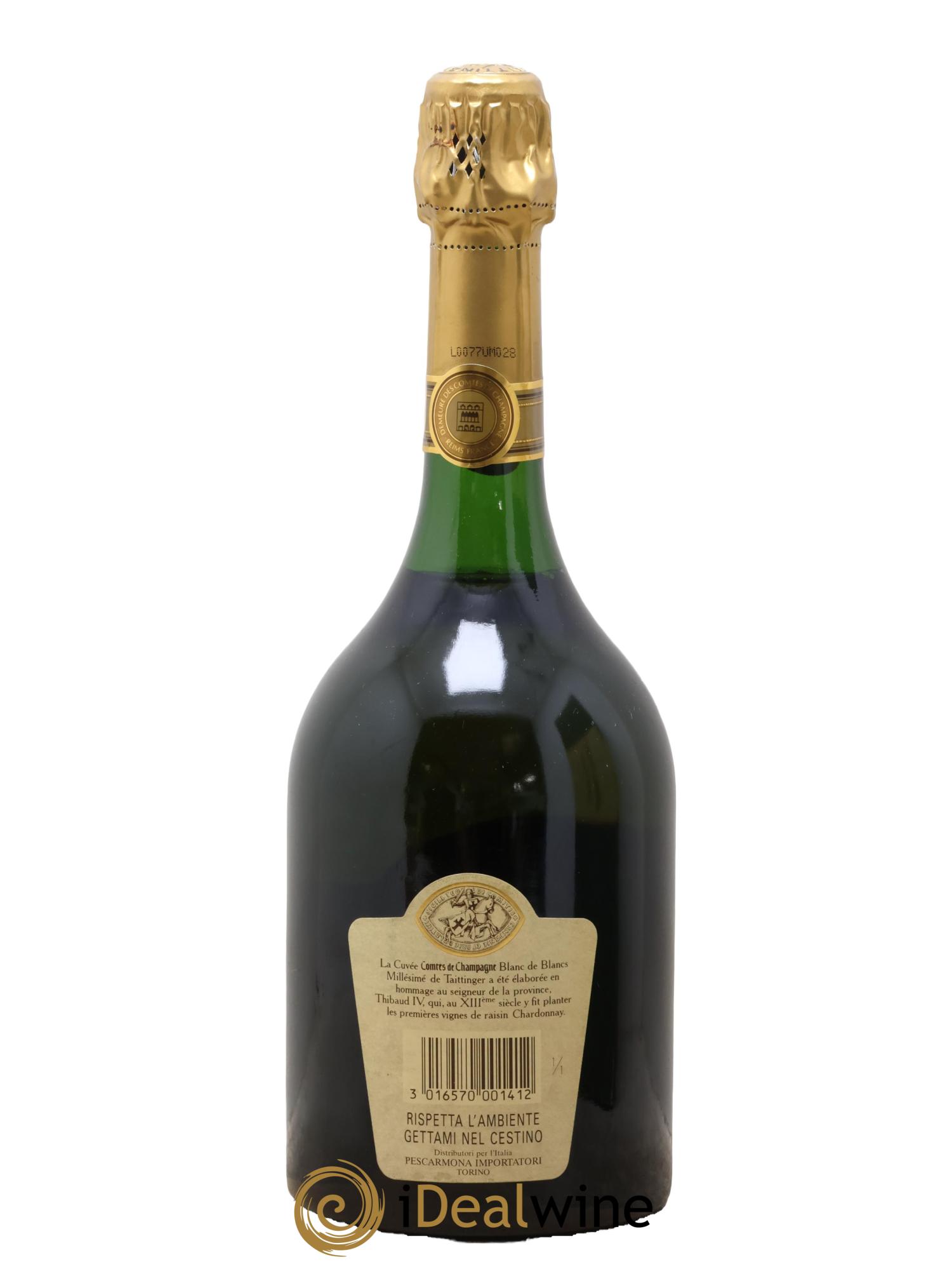Comtes de Champagne Taittinger 1994 - Lot de 1 bouteille - 2