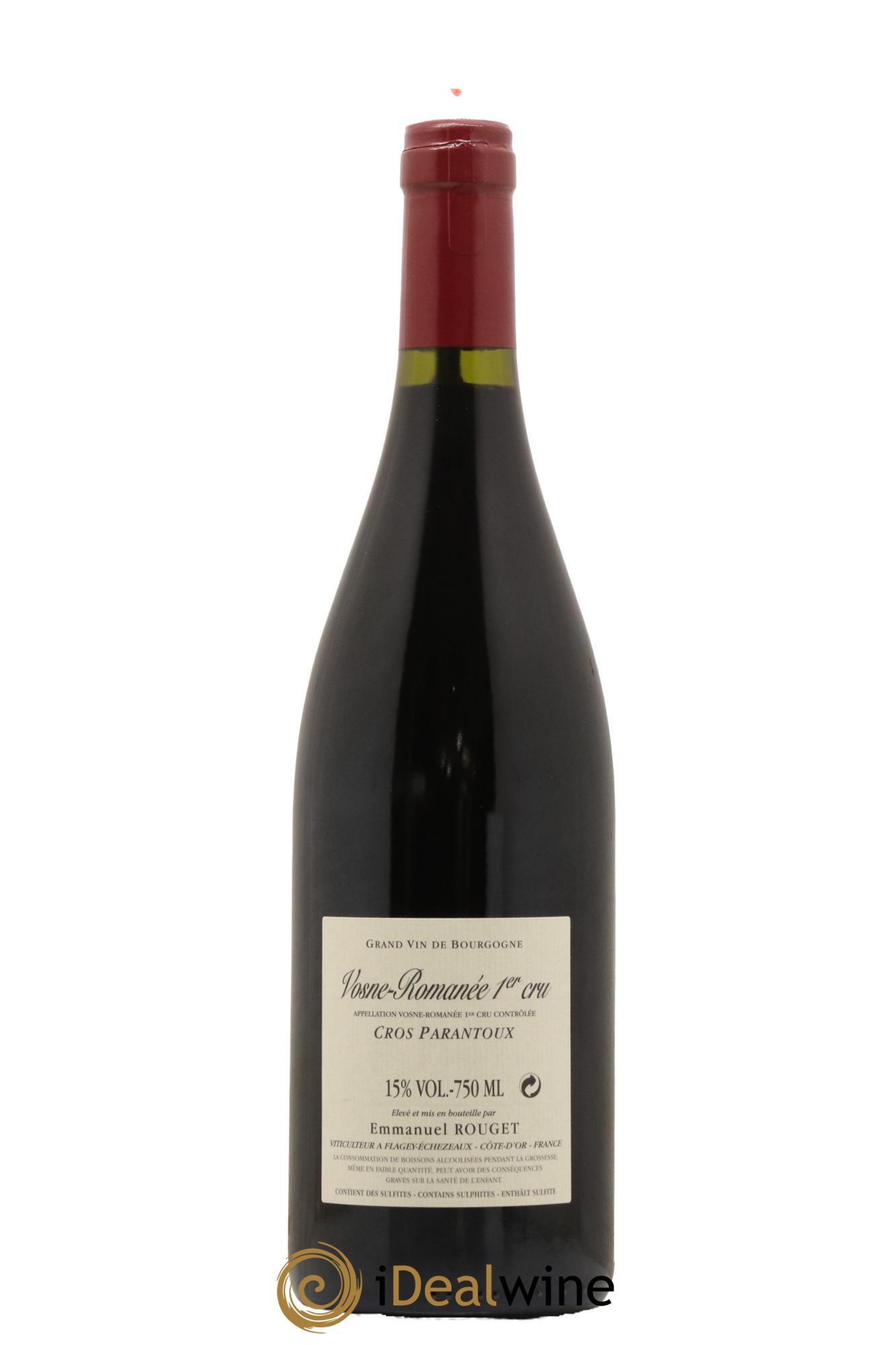 Vosne-Romanée 1er Cru Cros Parantoux Emmanuel Rouget 2020 - Lotto di 1 bottiglia - 1