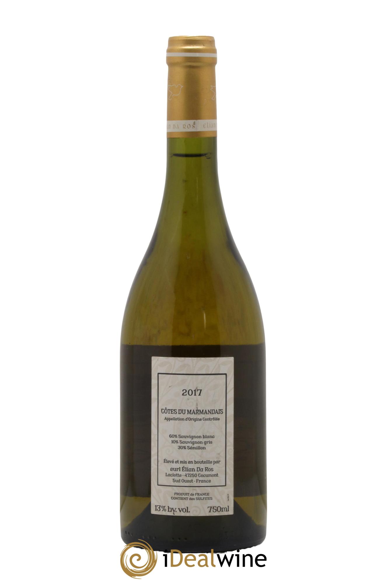 Côtes du Marmandais Coucou Elian Da Ros (Domaine) 2017 - Lotto di 1 bottiglia - 1