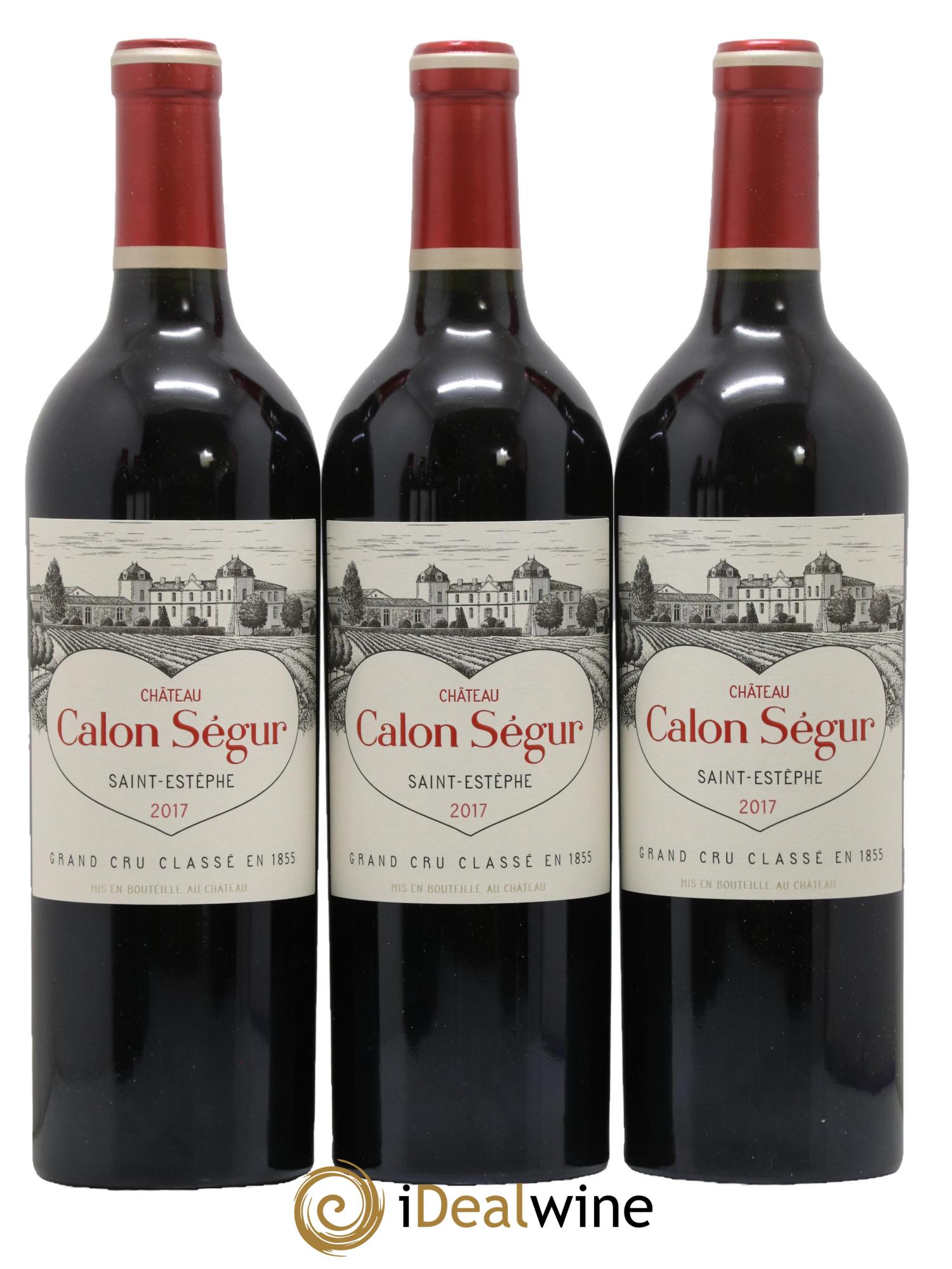 Château Calon Ségur 3ème Grand Cru Classé  2017 - Lot de 6 bouteilles - 1