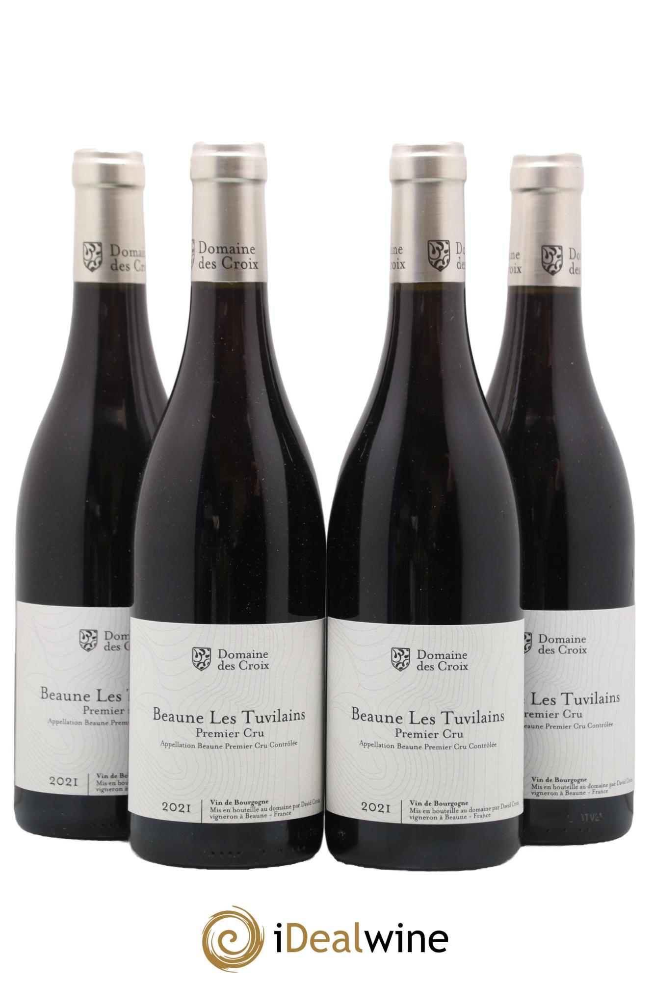 Beaune 1er Cru Tuvillains Domaine des Croix 2021 - Lotto di 4 bottiglie - 0