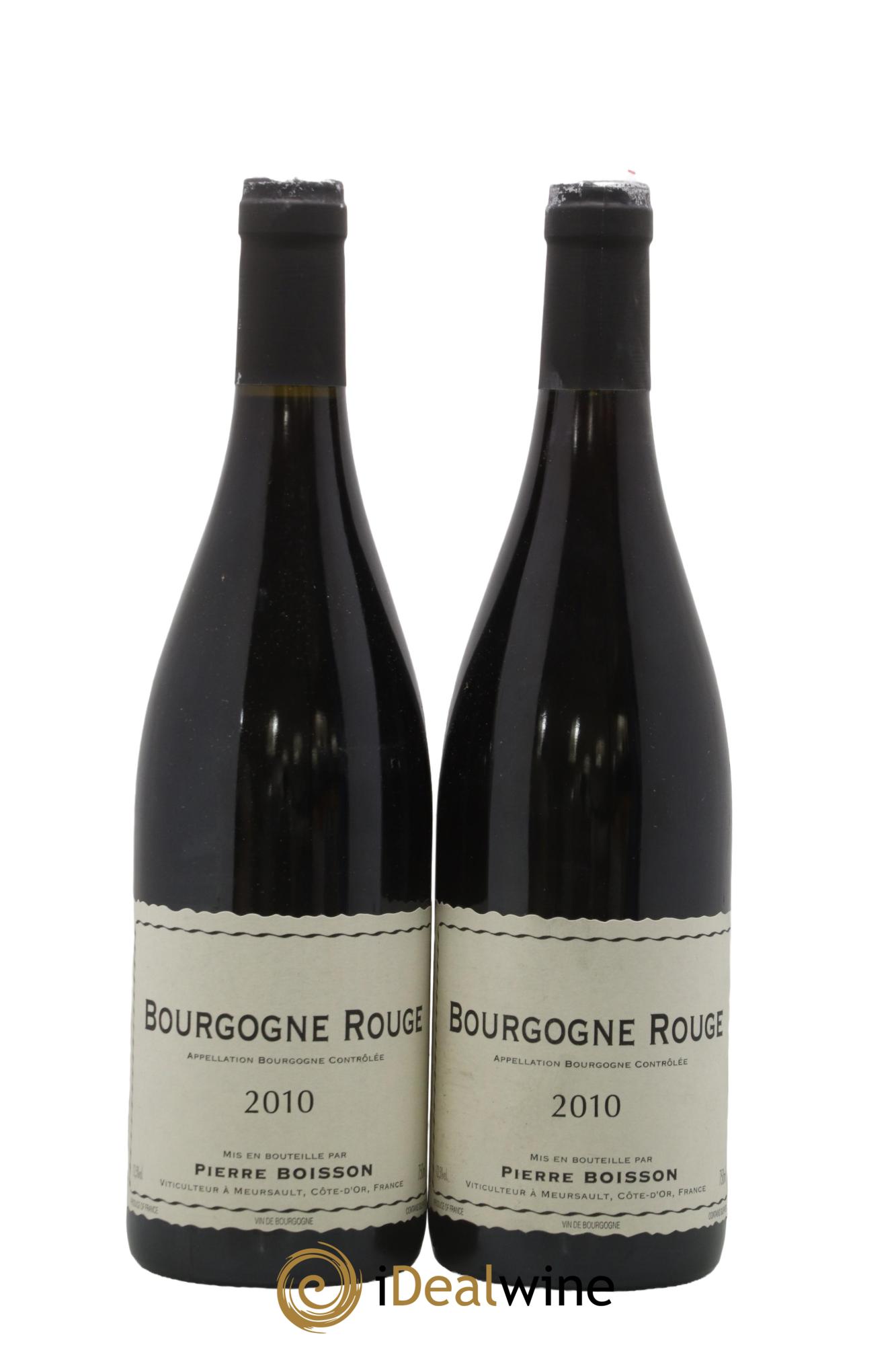 Bourgogne Pierre Boisson (Domaine) 2010 - Lot of 2 bottles - 0