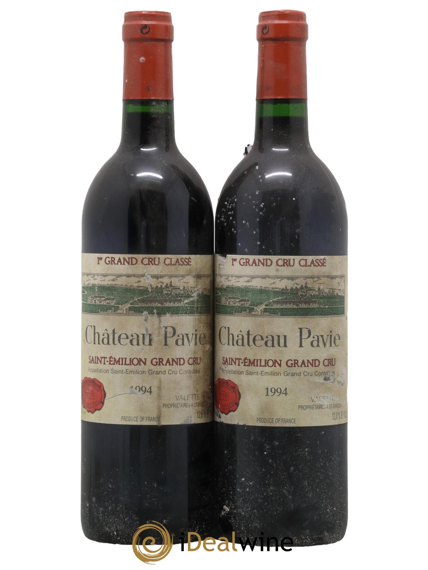 Château Pavie 1er Grand Cru Classé A 1994 - Lot de 2 bouteilles - 0