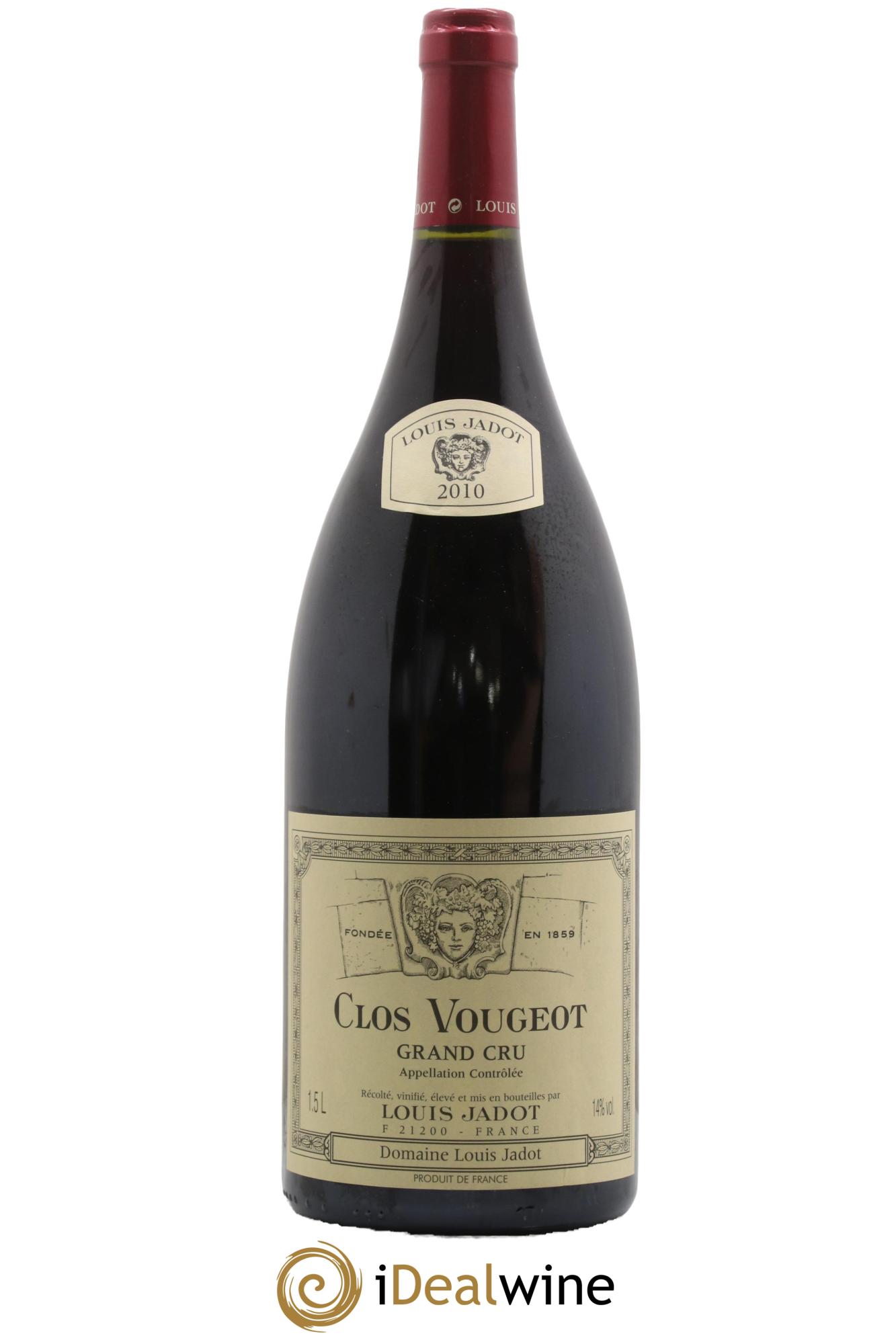 Clos de Vougeot Grand Cru Louis Jadot (Domaine) 2010 - Lotto di 1 magnum - 0