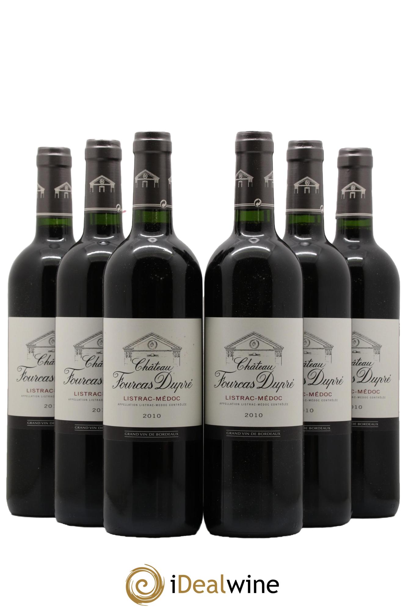 Château Fourcas Dupré 2010 - Lot de 6 bouteilles - 0