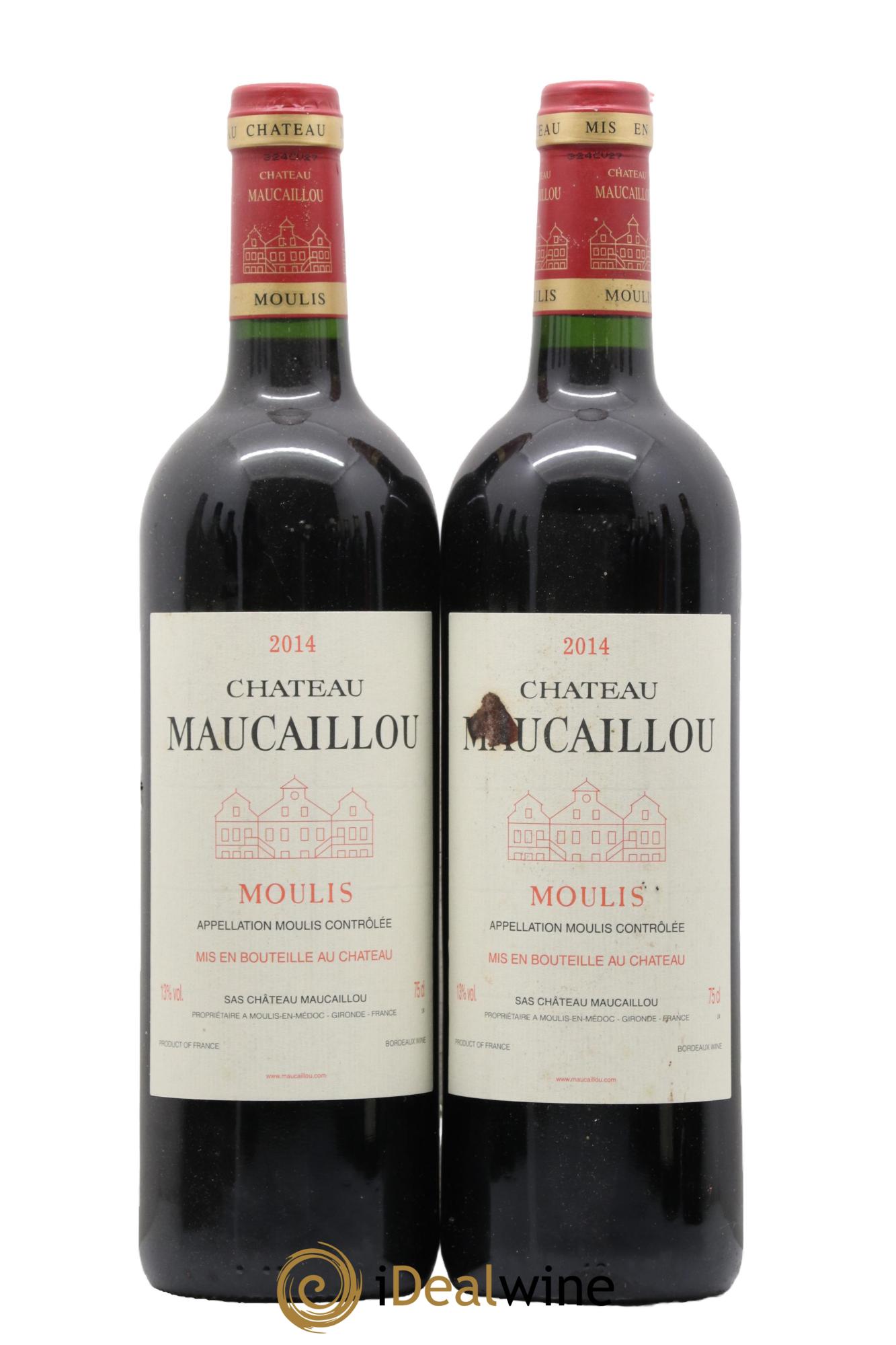 Château Maucaillou 2014 - Posten von 2 Flaschen - 0