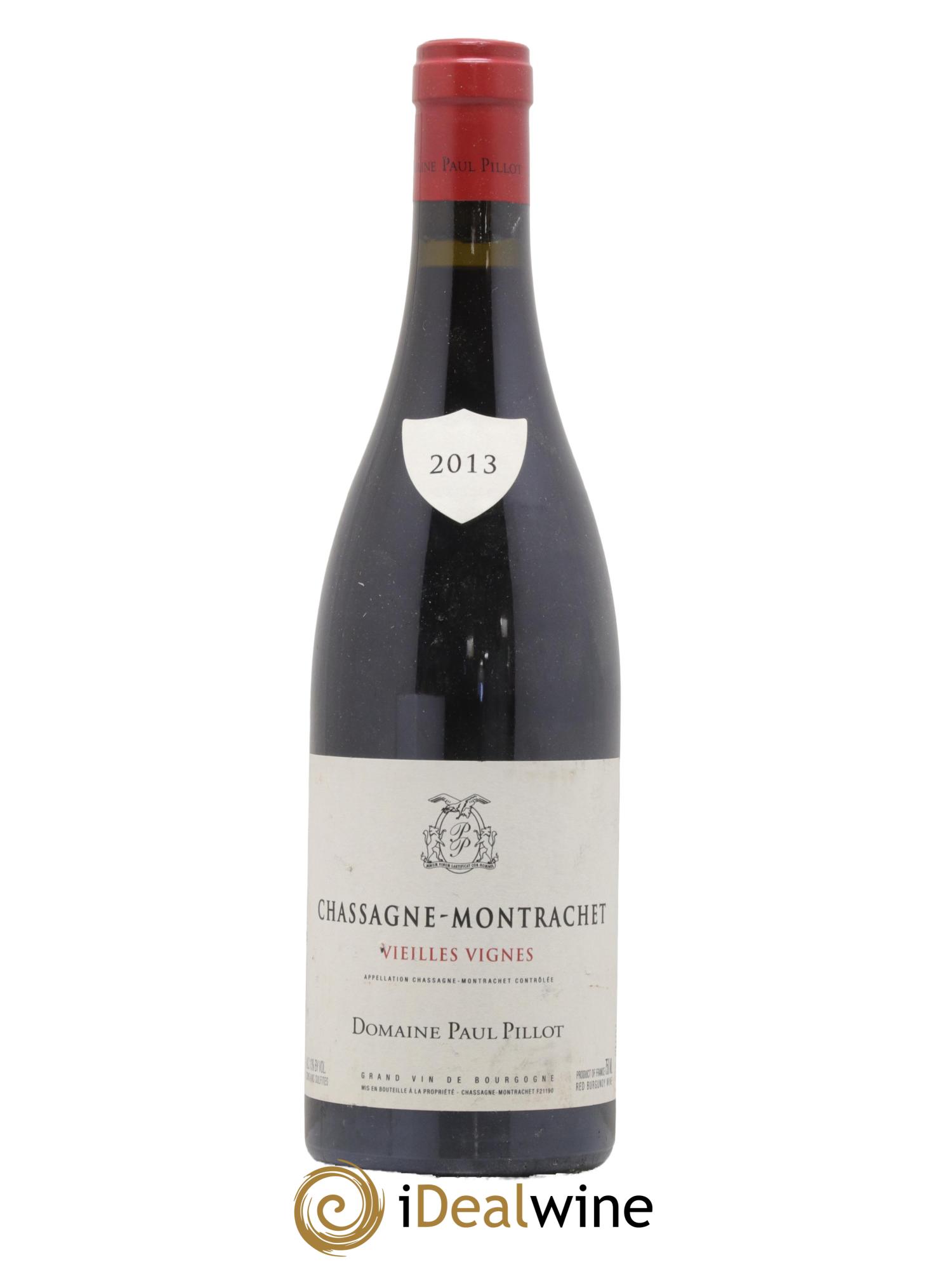 Chassagne-Montrachet Vieilles Vignes Paul Pillot (Domaine) 2013 - Lot de 1 bouteille - 0