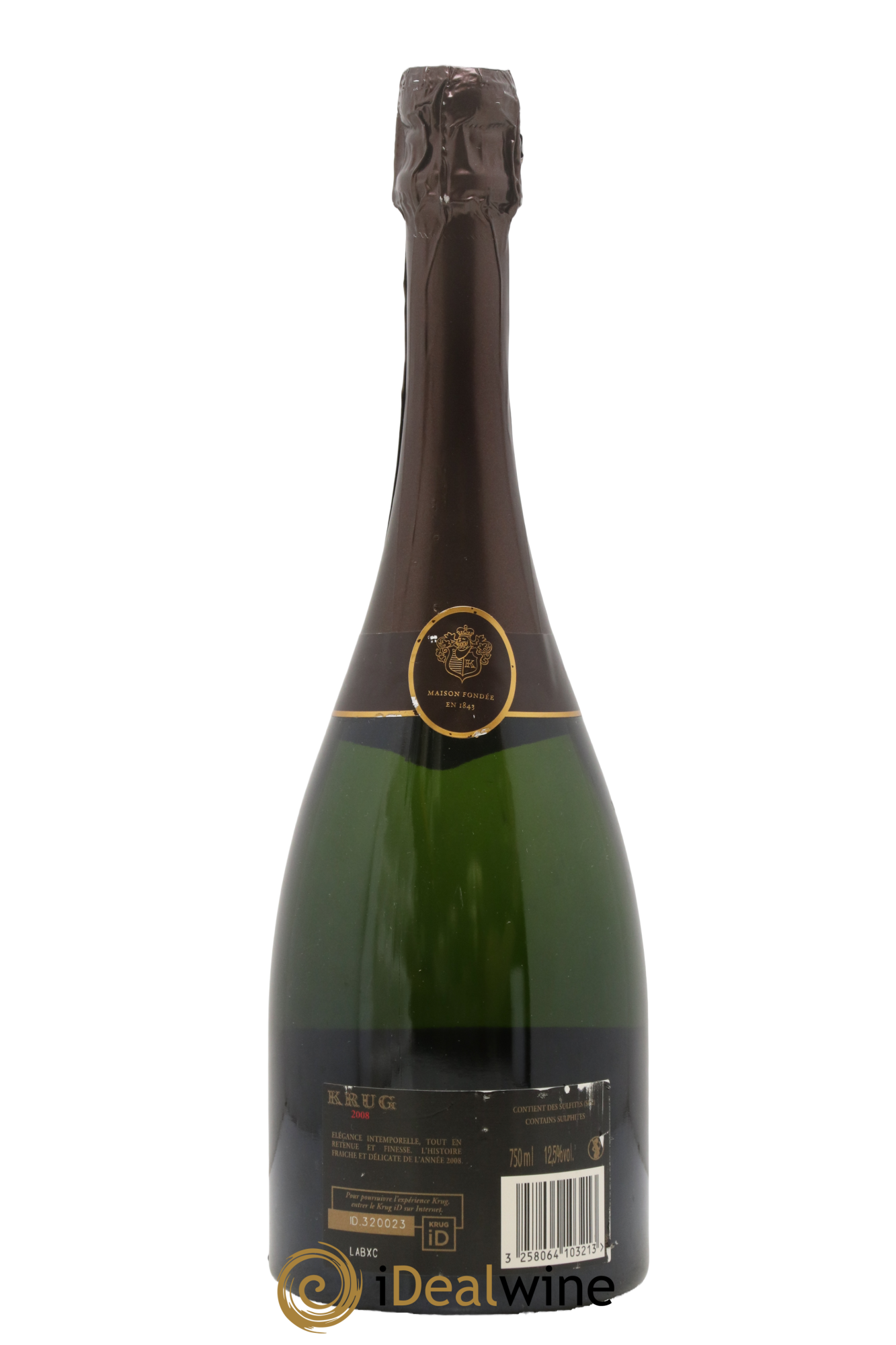 Vintage Krug 2008 - Lot de 1 bouteille - 1