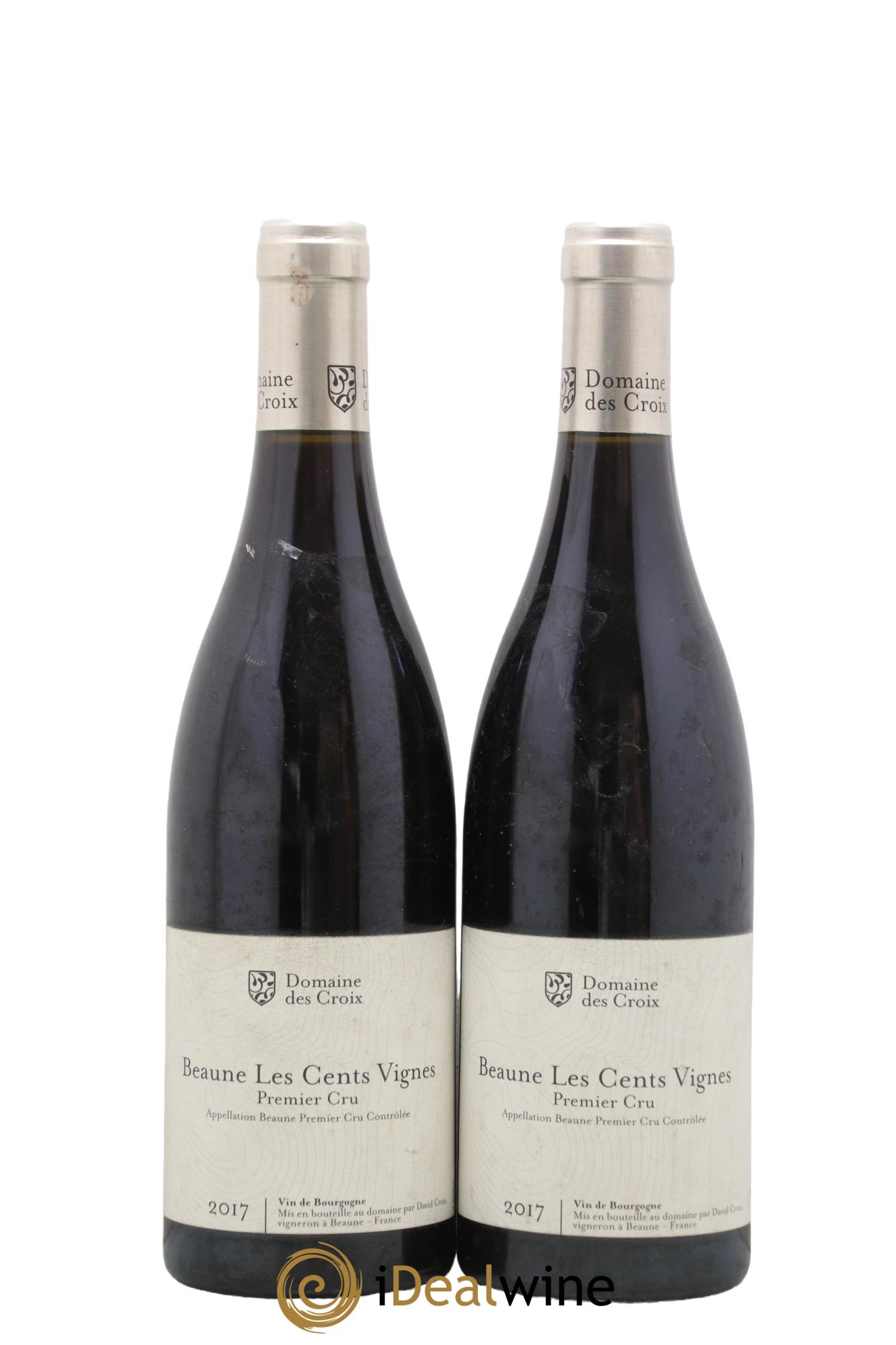 Beaune 1er Cru Les Cents vignes Croix (Domaine des) 2017 - Lot of 2 bottles - 0