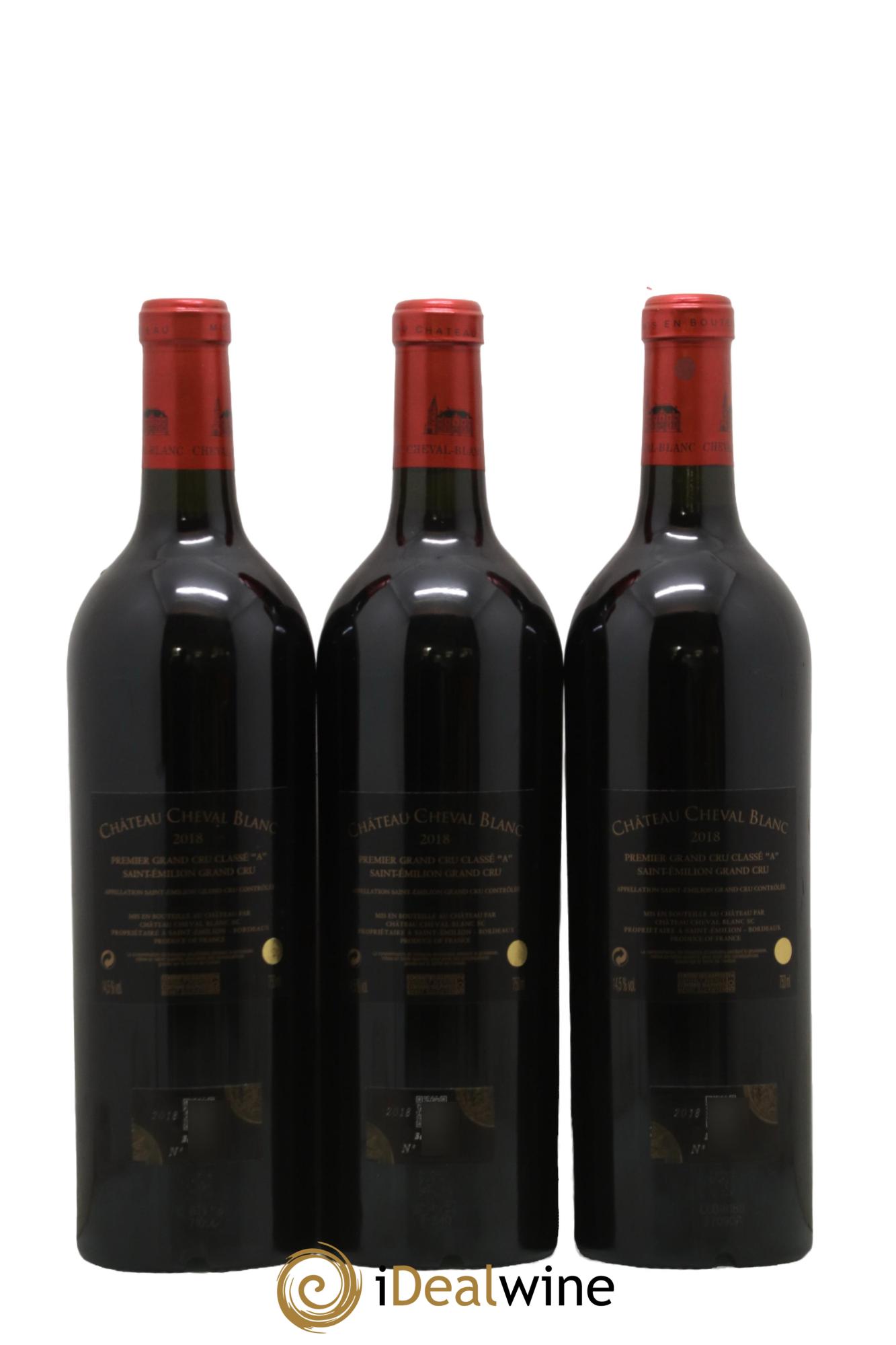 Château Cheval Blanc 1er Grand Cru Classé A 2018 - Lot de 6 bouteilles - 4