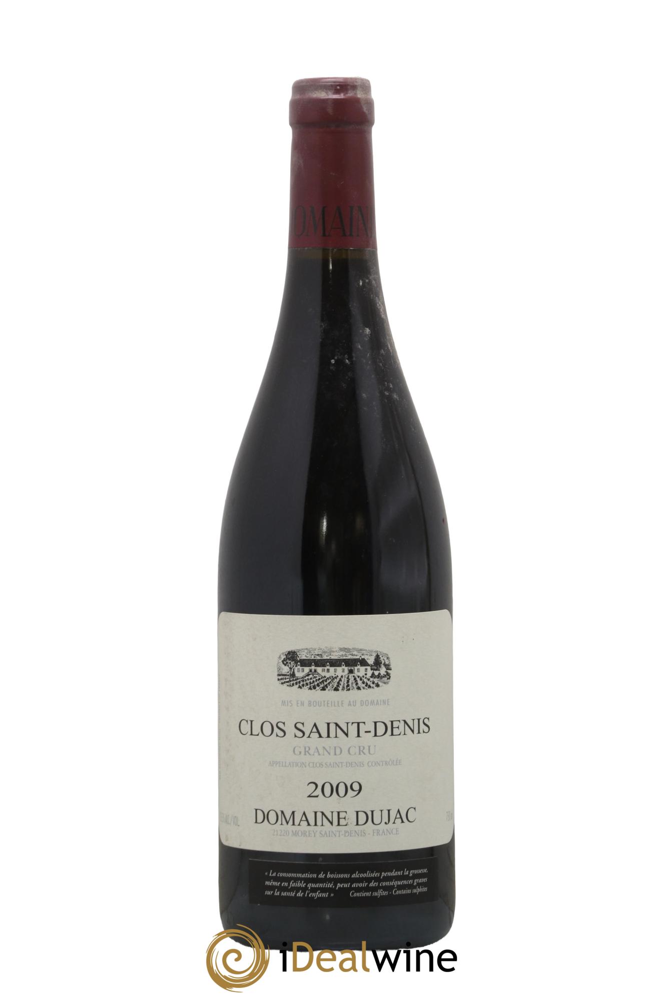 Clos Saint-Denis Grand Cru Dujac (Domaine) 2009 - Lot de 1 bouteille - 0