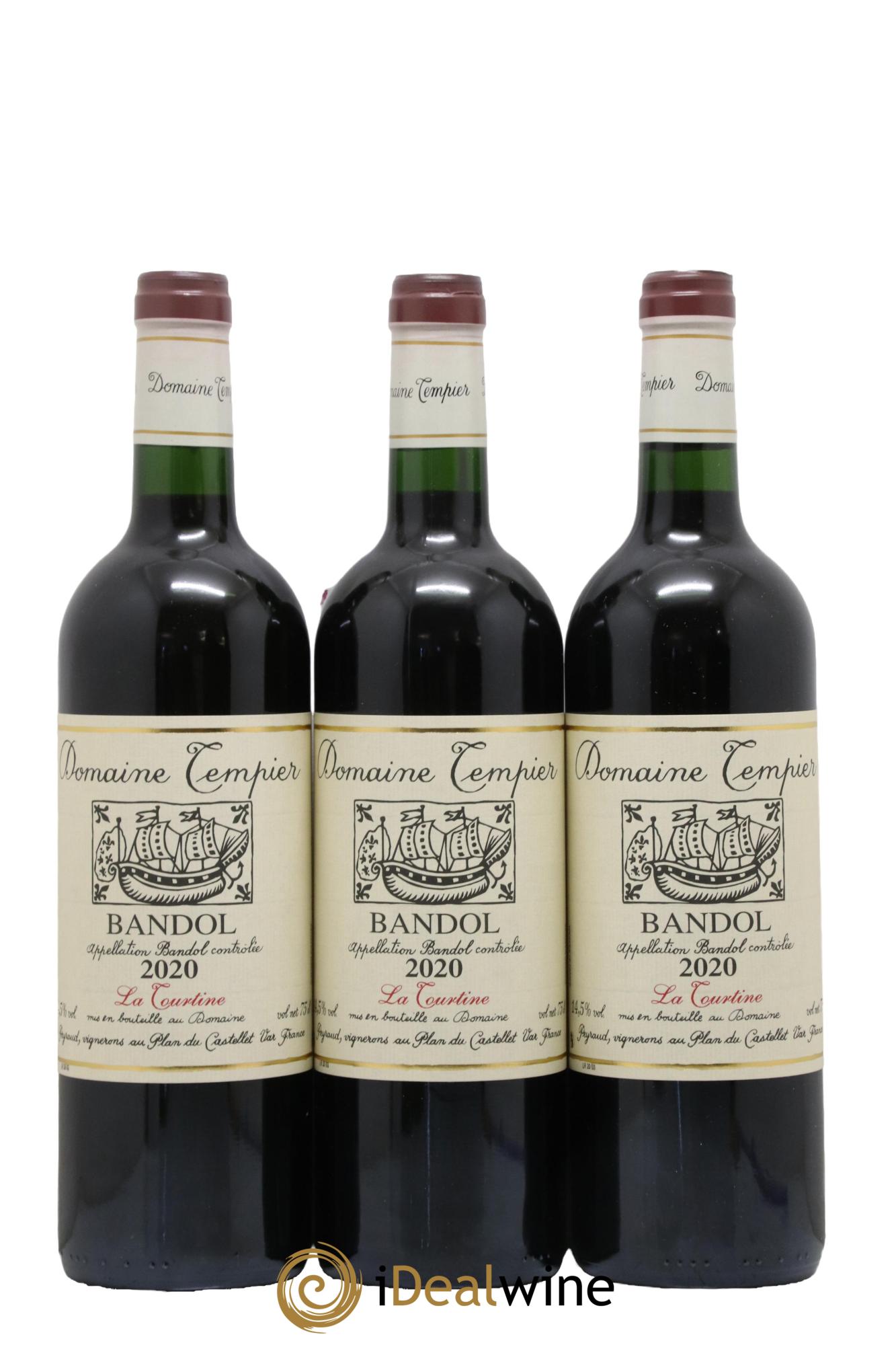 Bandol Domaine Tempier La Tourtine Famille Peyraud 2020 - Lot of 3 bottles - 0