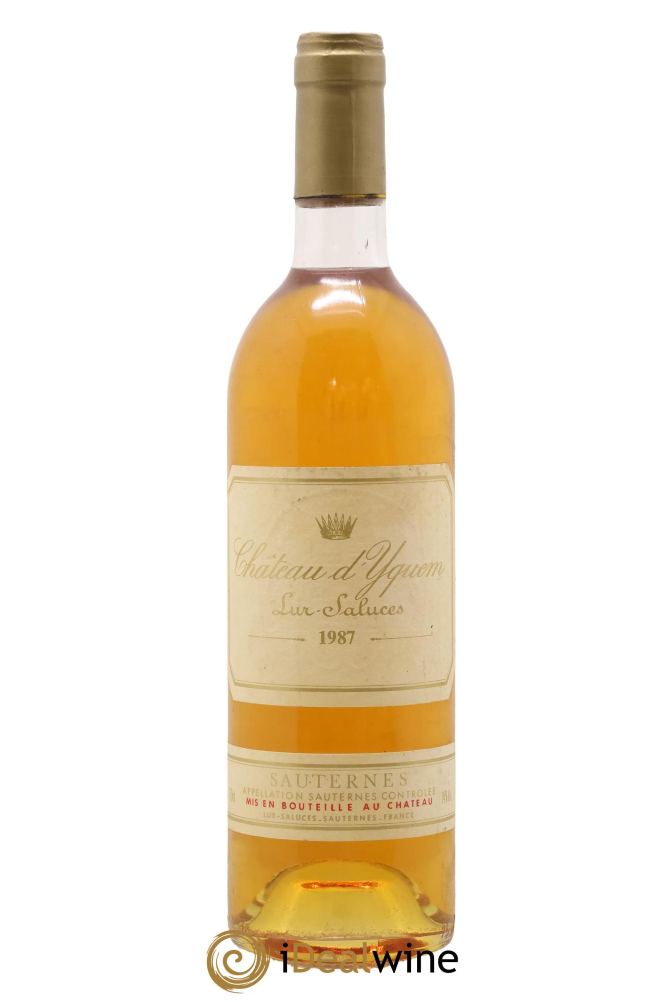 Château d' Yquem 1er Cru Classé Supérieur 1987 - Lotto di 1 bottiglia - 0