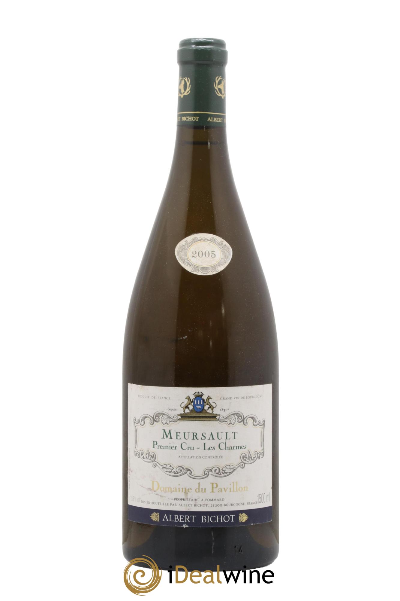 Meursault 1er Cru Charmes Domaine du Pavillon - Albert Bichot 2005 - Lot of 1 magnum - 0