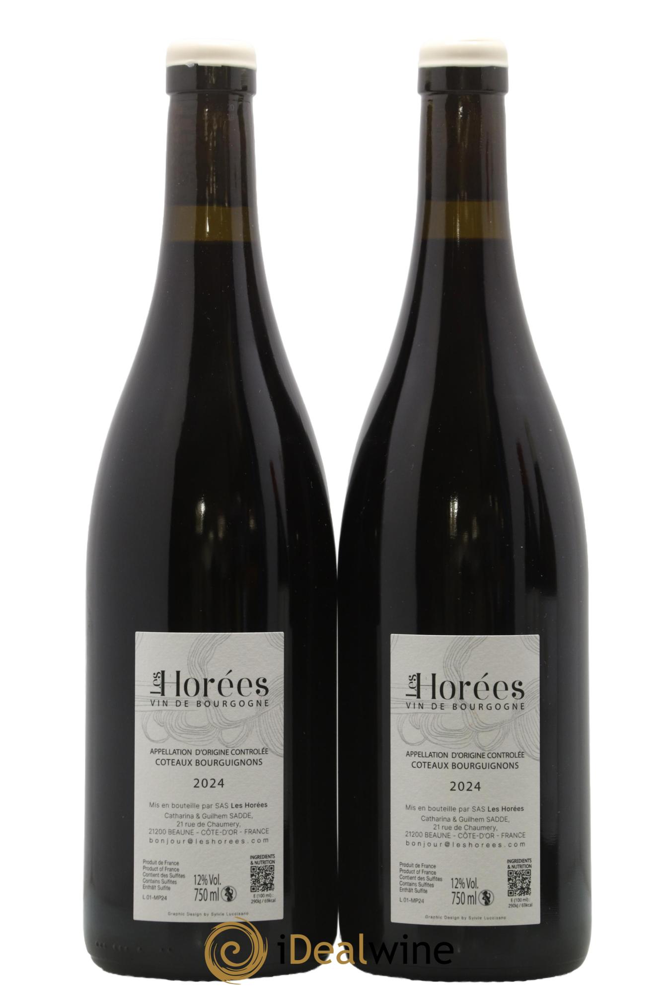 Côteaux Bourguignons Mon Poulain Les Horées 2024 - Posten von 2 Flaschen - 1
