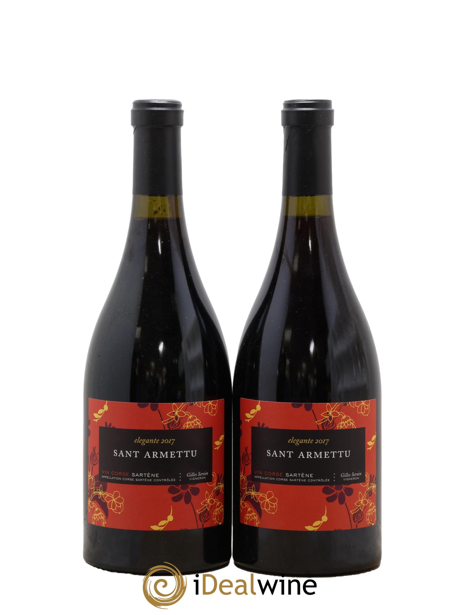 IGP Ile de Beauté Elegante Sant Armettu (Domaine) 2017 - Lotto di 2 bottiglie - 0