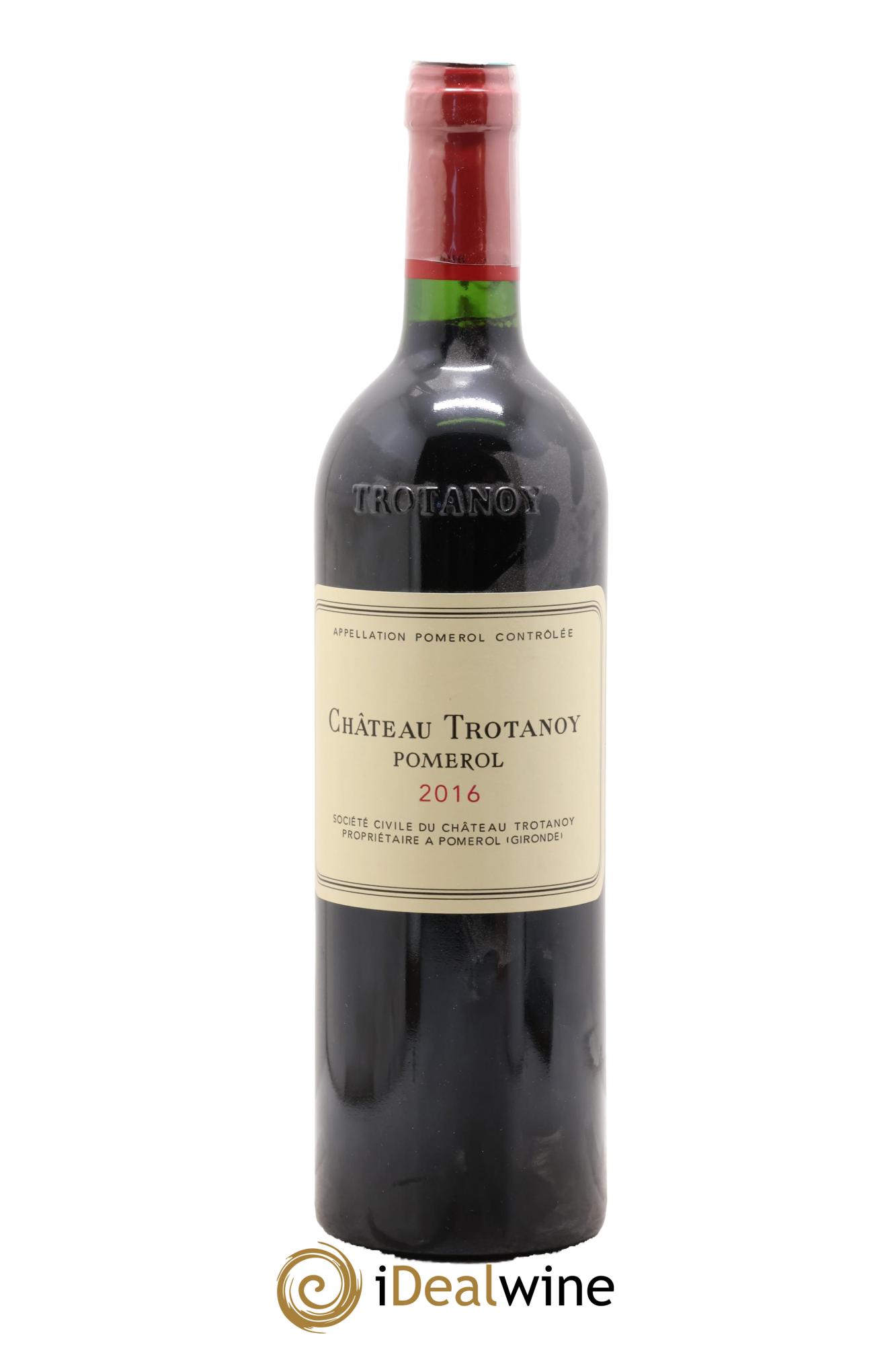 Château Trotanoy 2016 - Lot de 1 bouteille - 0