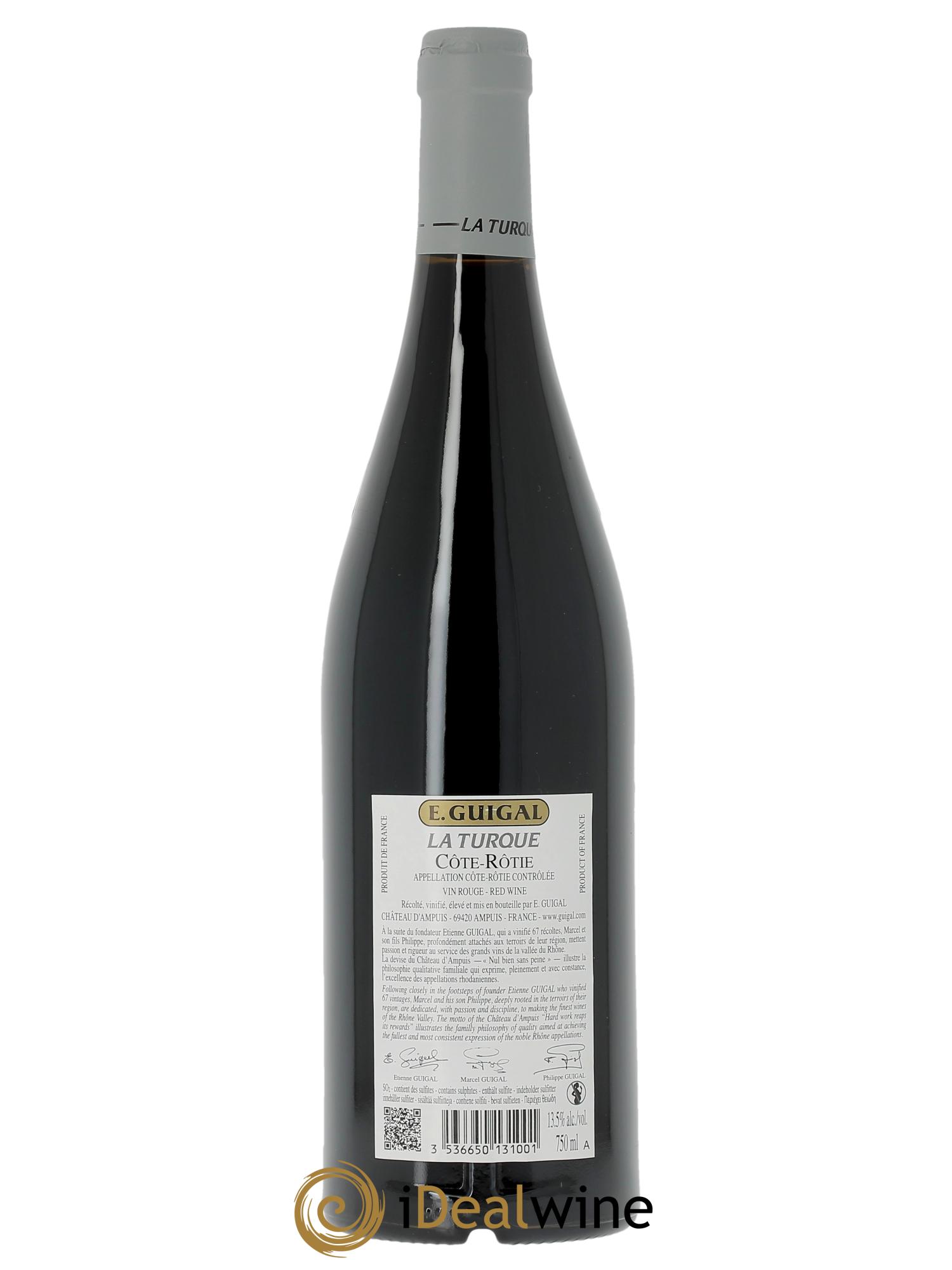 Côte-Rôtie La Turque Guigal  2020 - Lot of 1 bottle - 1