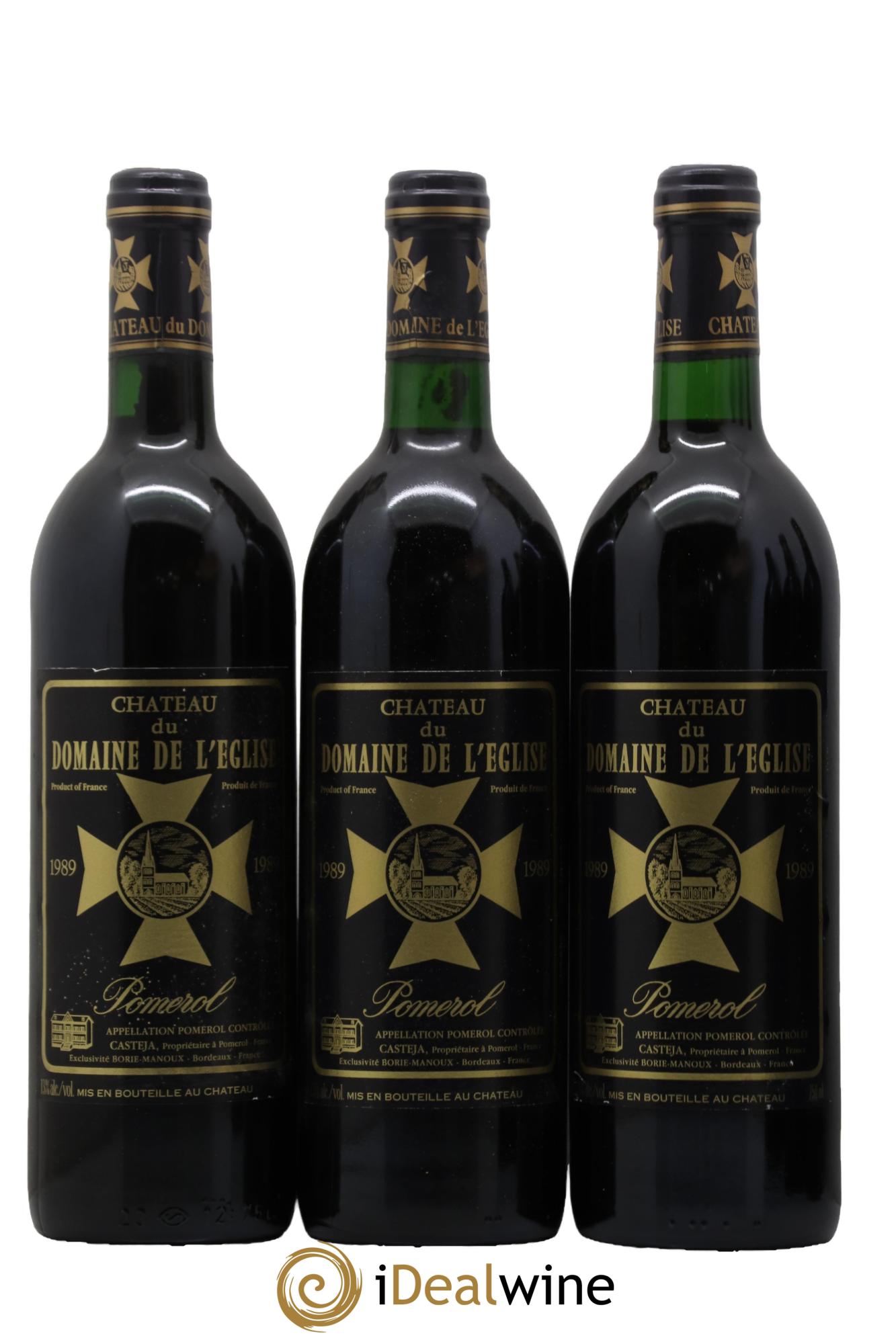 Château du Domaine de l'Église 1989 - Lot de 12 bouteilles - 3