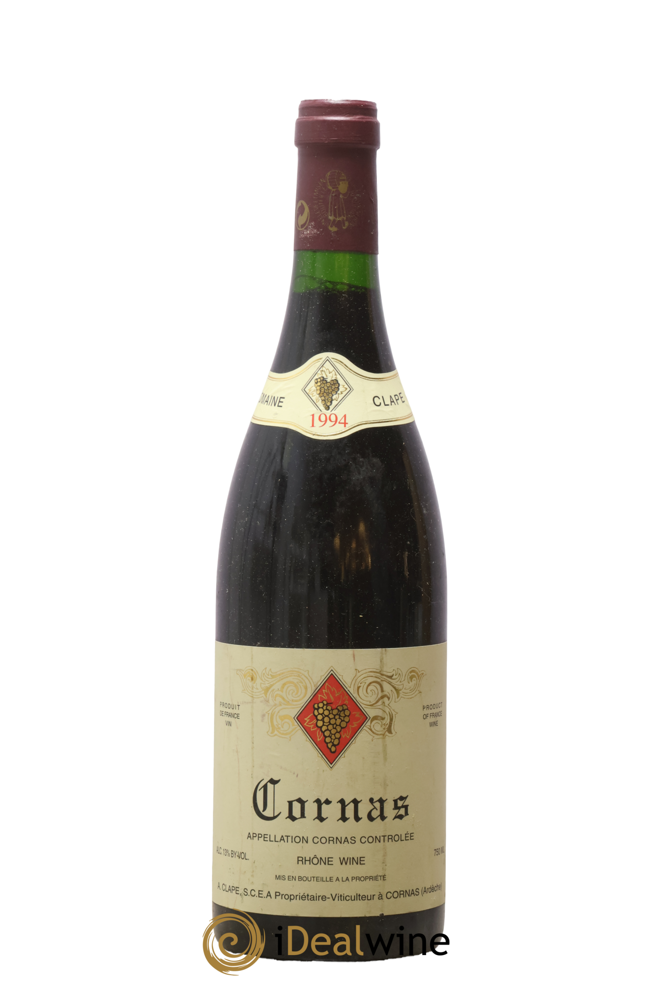 Cornas Auguste Clape 1994 - Lot of 1 bottle - 0
