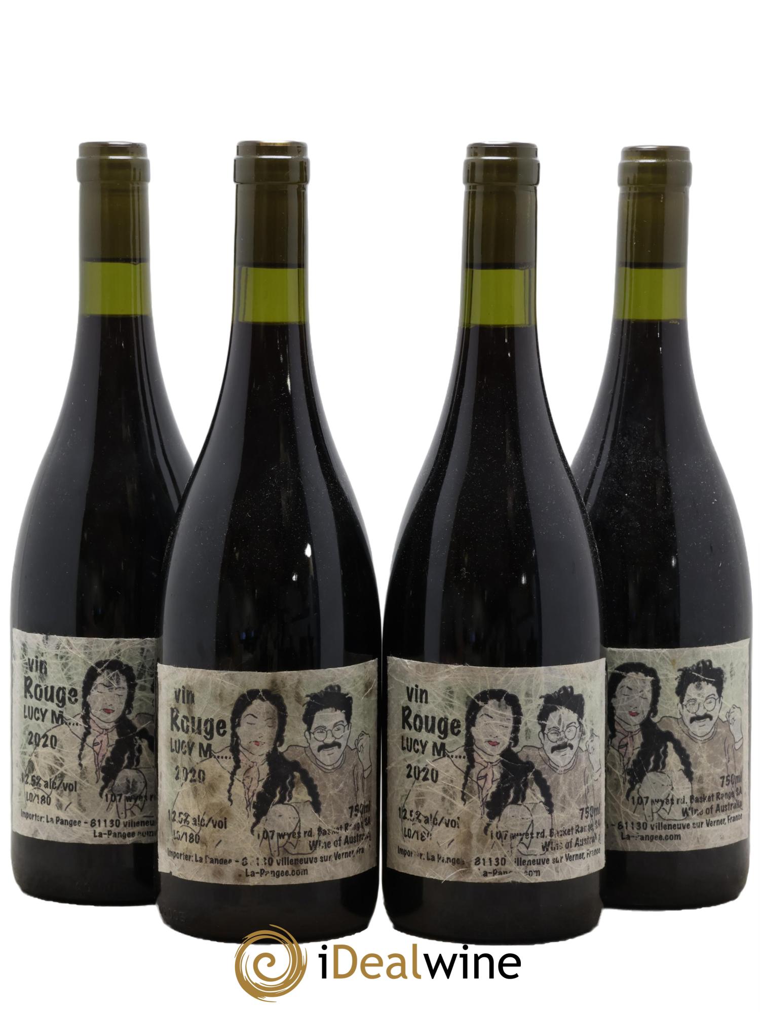 Australie Vin Rouge Lucy Margaux 2020 - Lot of 4 bottles - 0