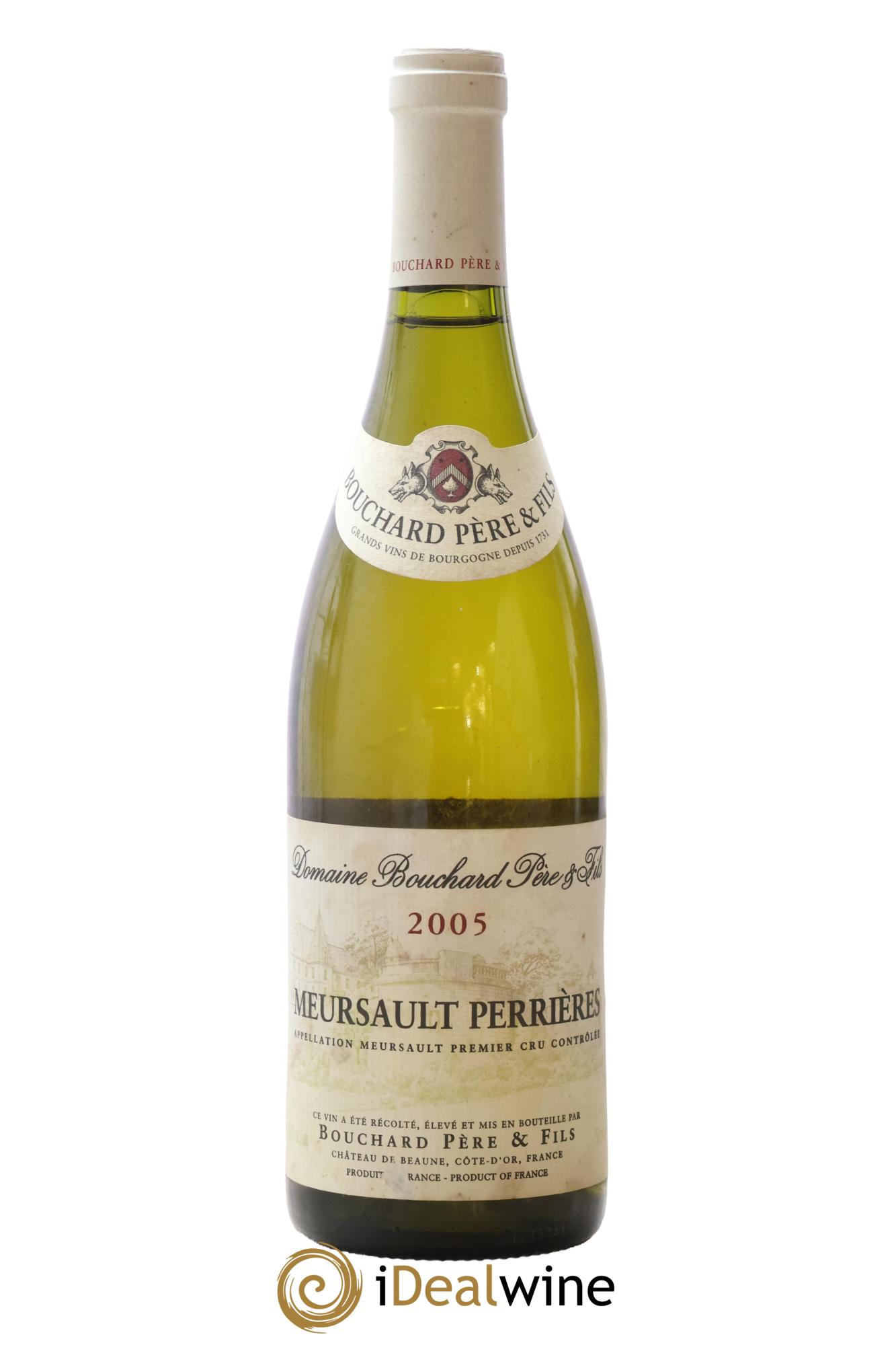 Meursault 1er Cru Perrières Bouchard Père & Fils 2005 - Lot of 1 bottle - 0