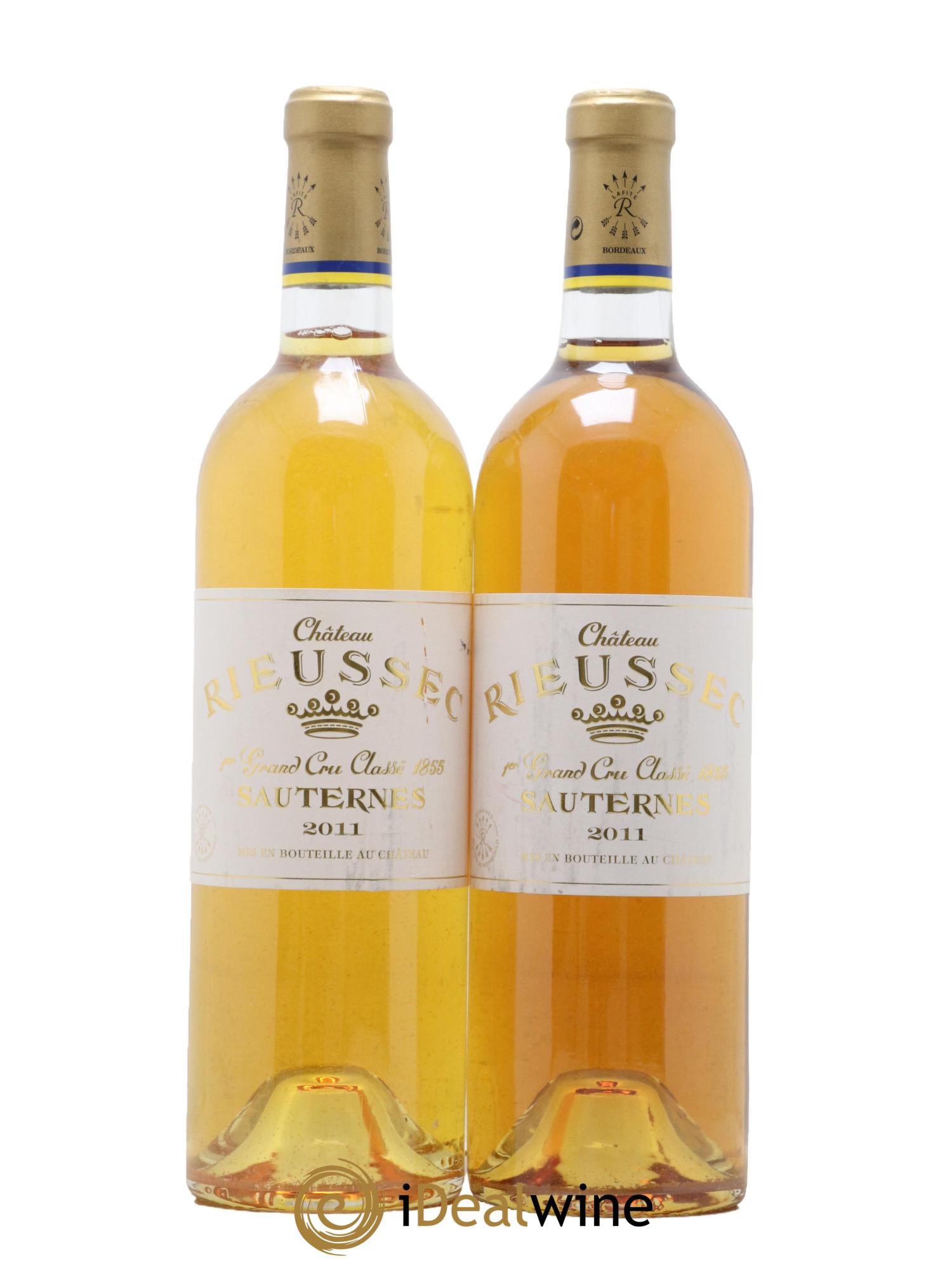 Château Rieussec 1er Grand Cru Classé 2011 - Lotto di 2 bottiglie - 0