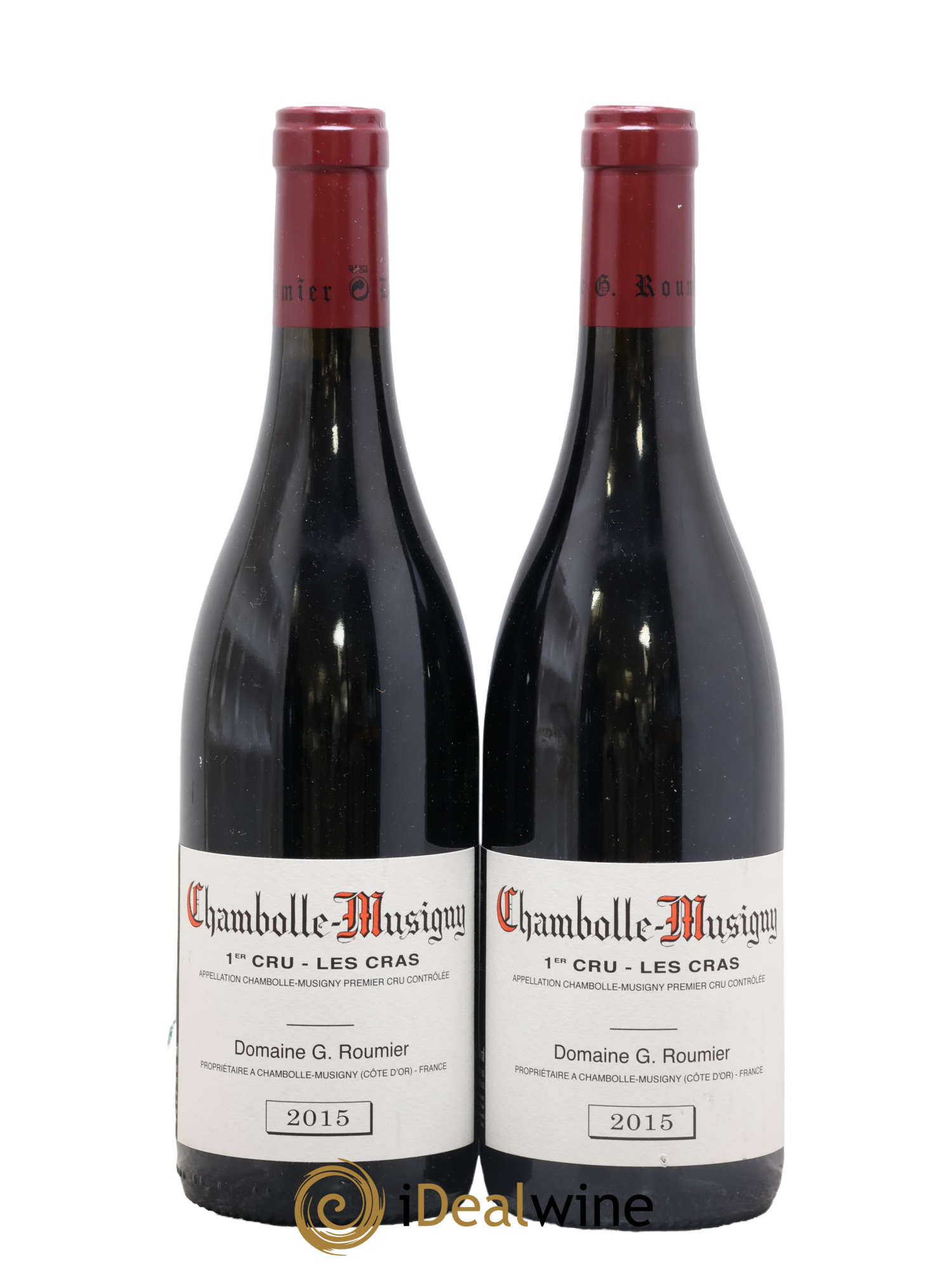 Chambolle-Musigny 1er Cru Les Cras Georges Roumier (Domaine) 2015 - Lot de 2 bouteilles - 0