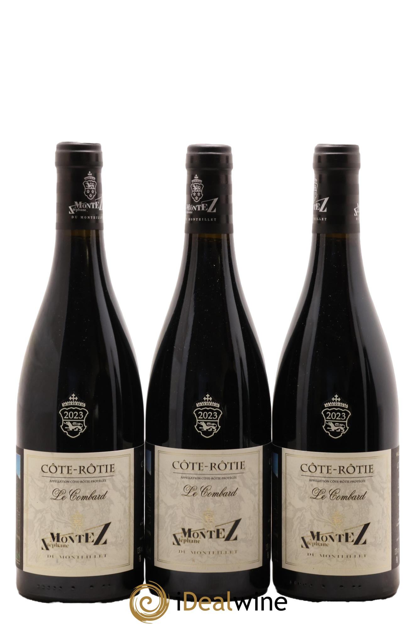 Côte-Rôtie Le Combard Domaine du Monteillet 2023 - Lot de 3 bouteilles - 0