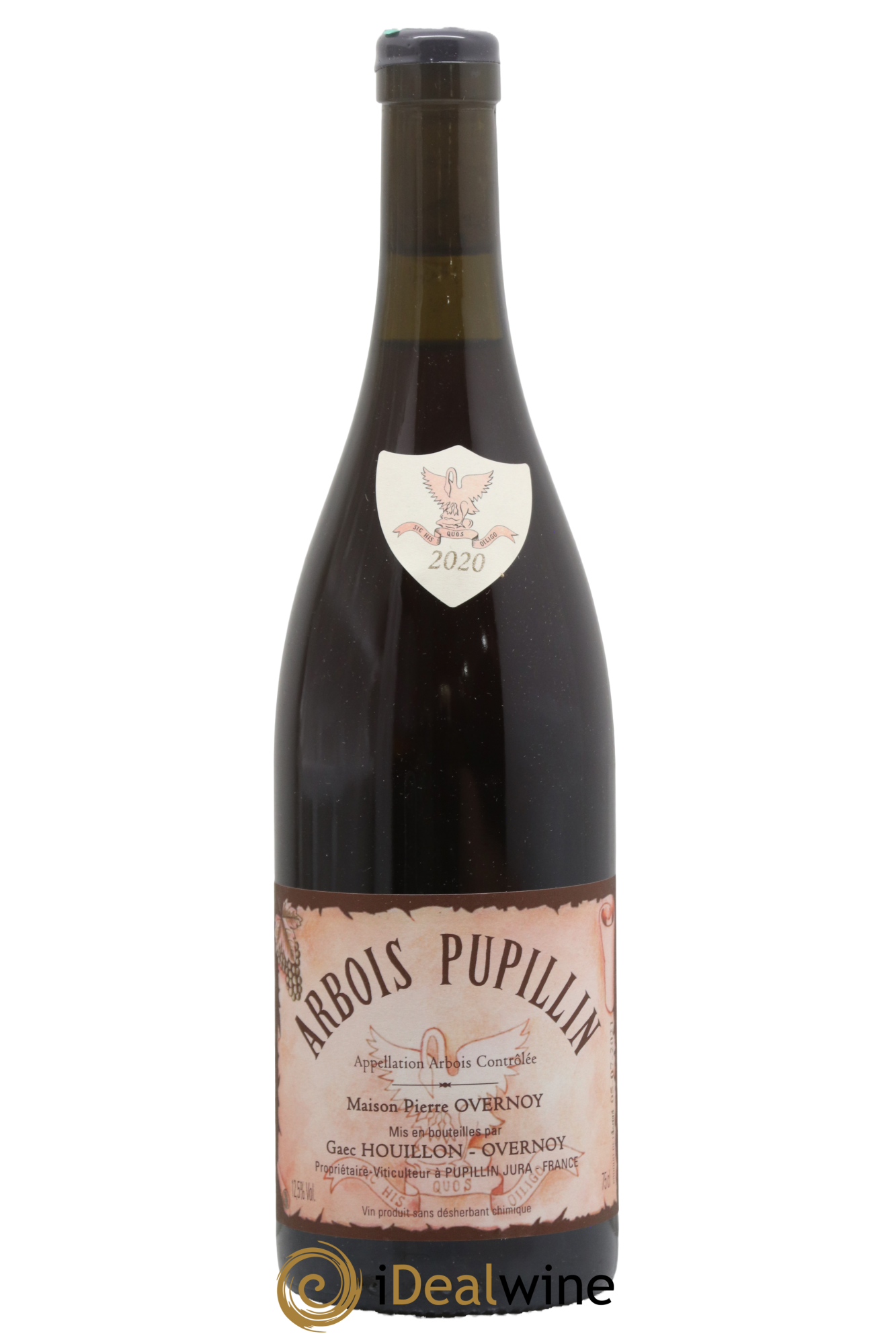 Arbois-Pupillin Ploussard Trousseau (cire violette) Overnoy-Houillon (Domaine) 2020 - Lot de 1 bouteille - 0