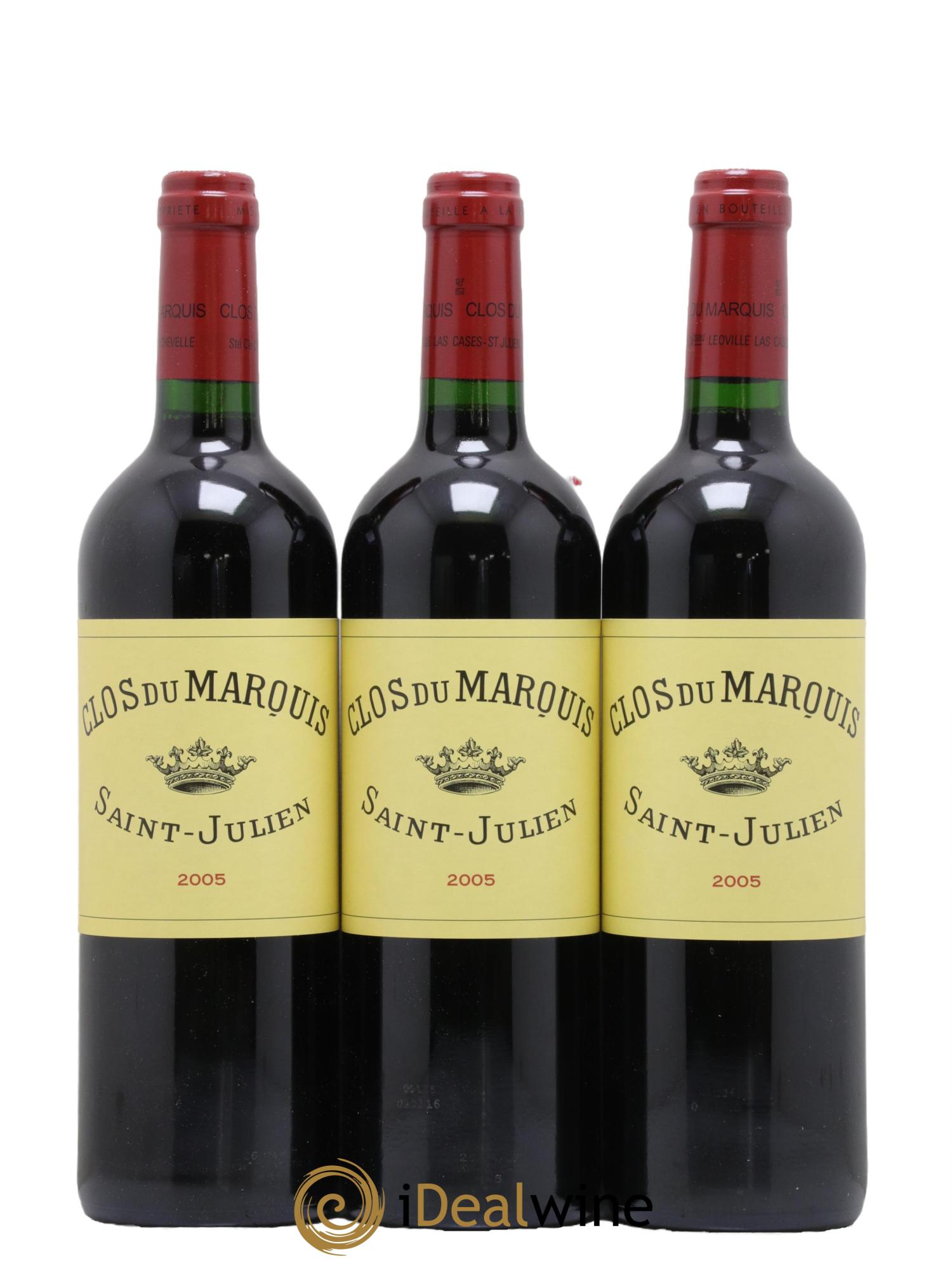 Clos du Marquis 2005 - Lot de 12 bouteilles - 2