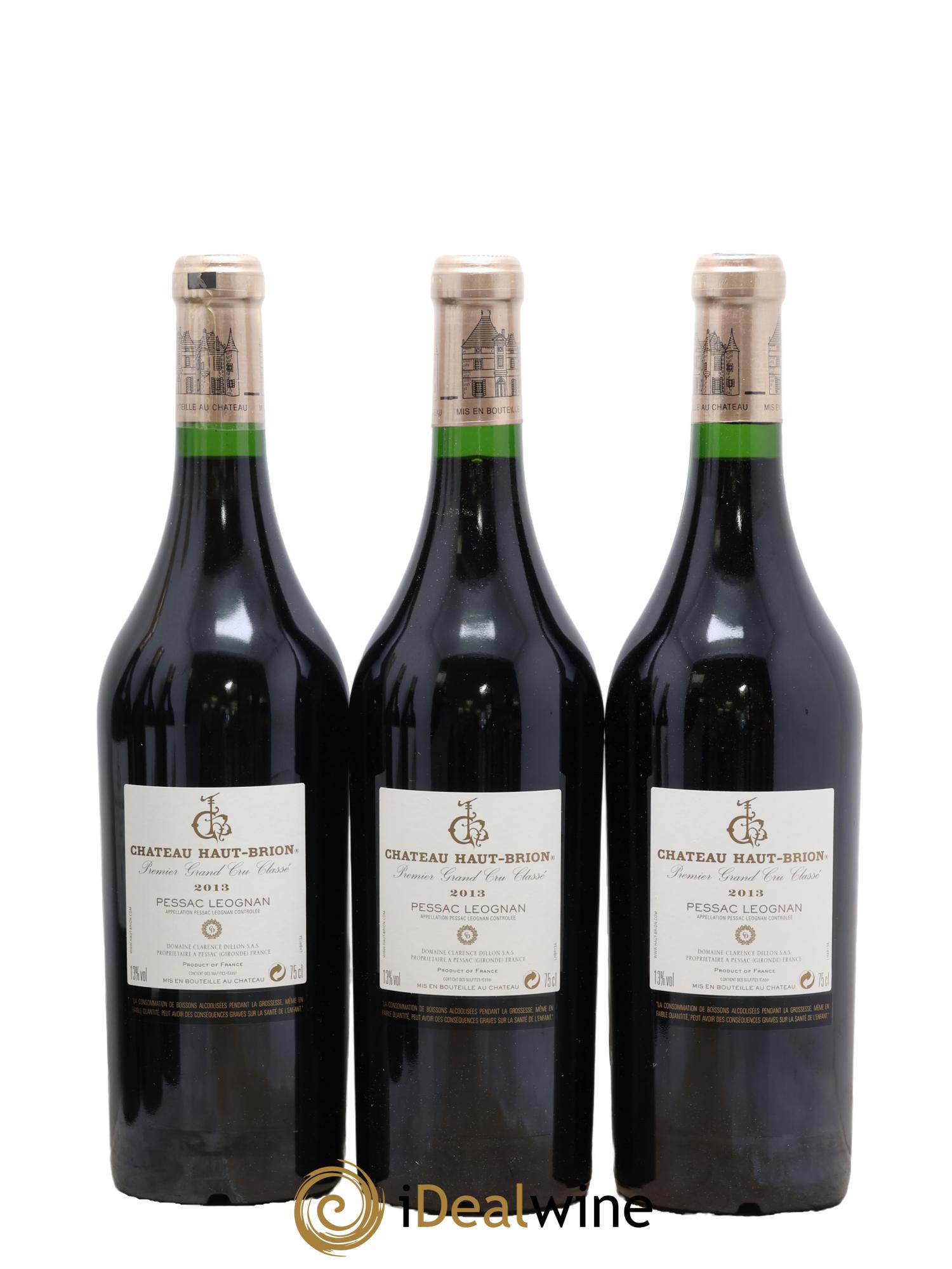 Château Haut Brion 1er Grand Cru Classé 2013 - Lotto di 6 bottiglie - 2