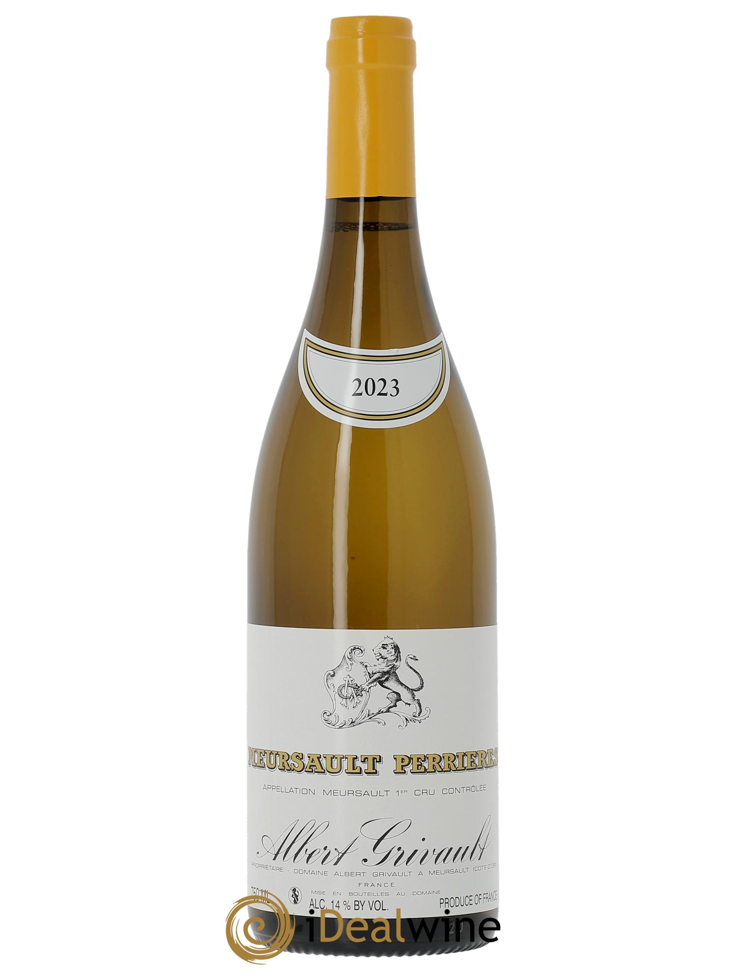 Meursault 1er Cru Perrières Albert Grivault 2023 - Lotto di 1 bottiglia - 0